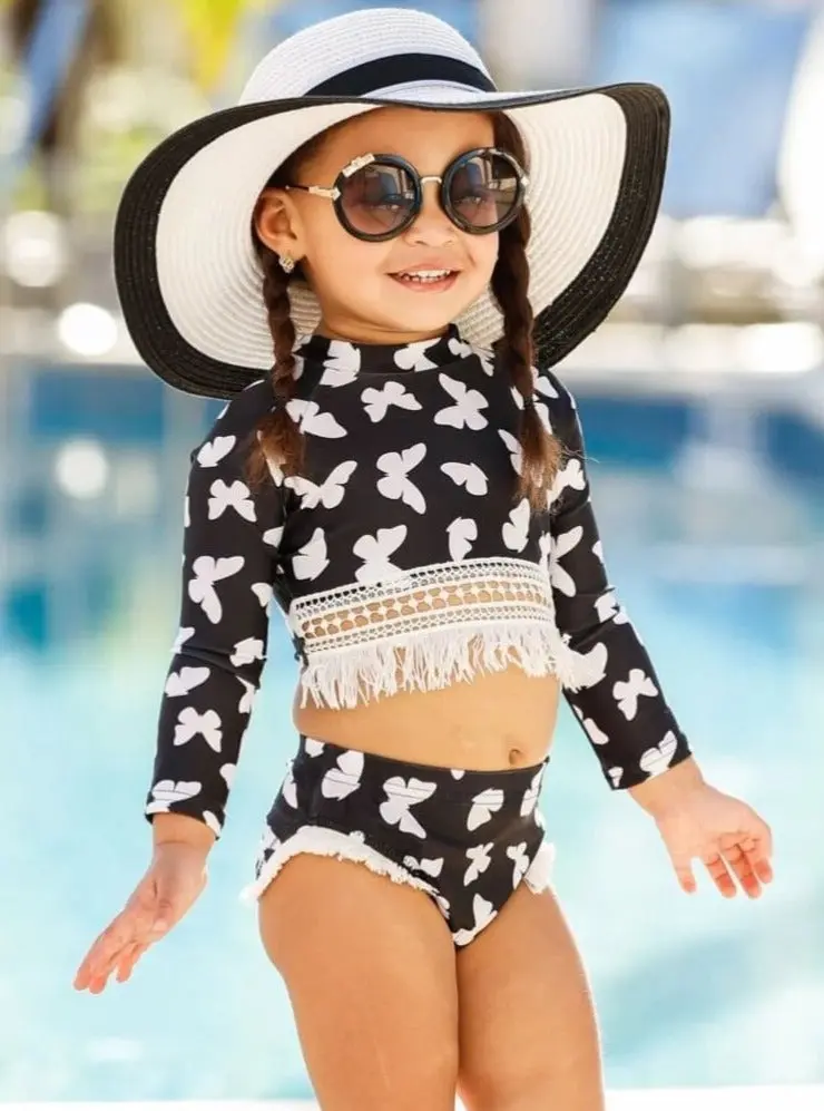 Weekend Getaway Rash Guard Two Piece Swimsuit - Image 8