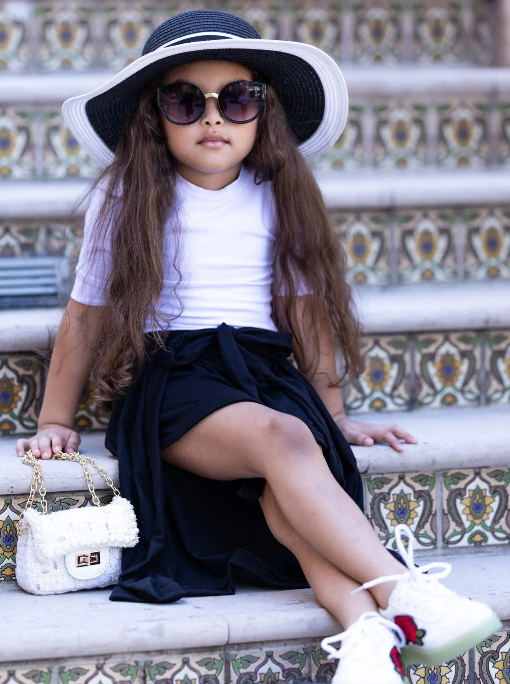 Sweet N Sassy Wrap Train Shorts Set - Image 5