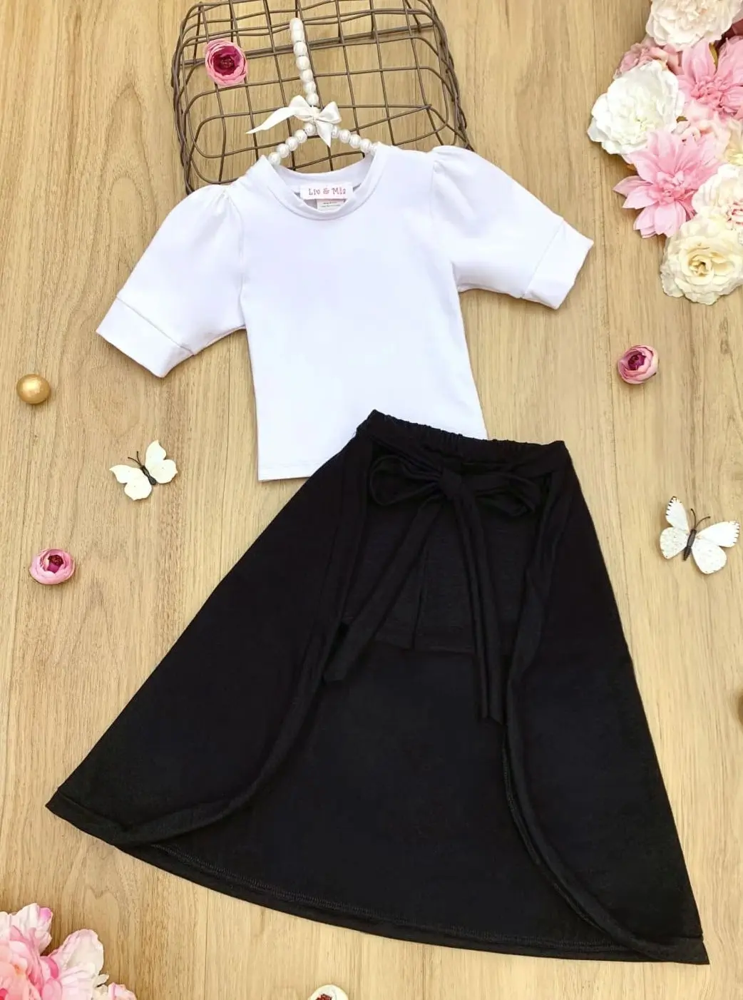 Sweet N Sassy Wrap Train Shorts Set - Image 6