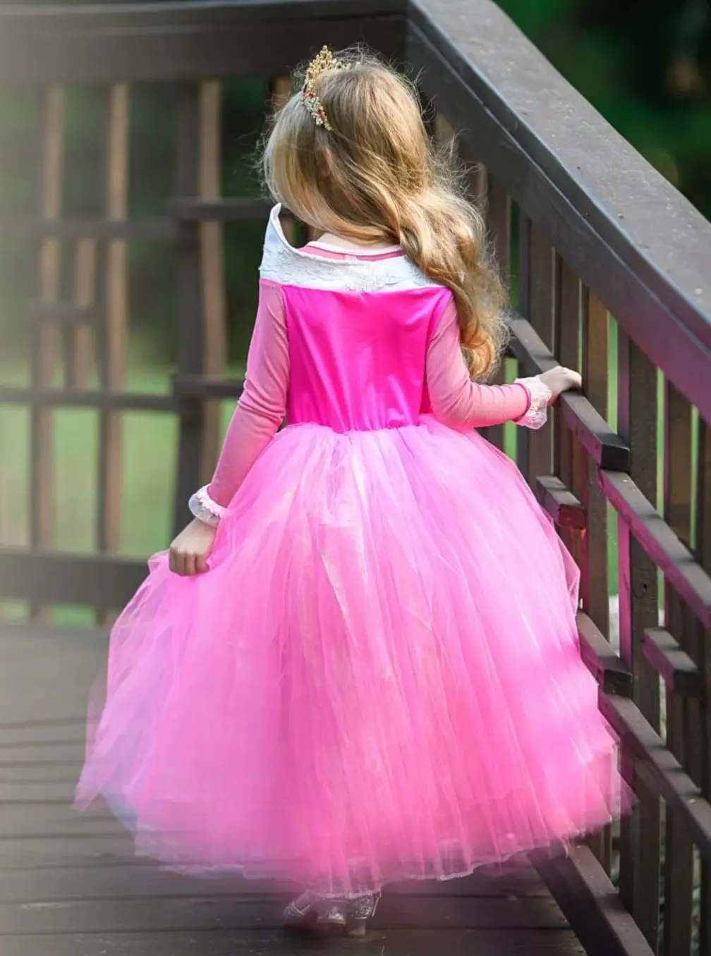 Girls Deluxe Sleeping Cutie Princess Costume Gown - Image 5
