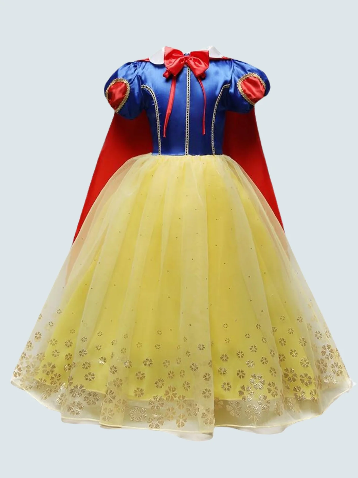 Girls Deluxe Snow White Inspired Costume Dress - Image 7
