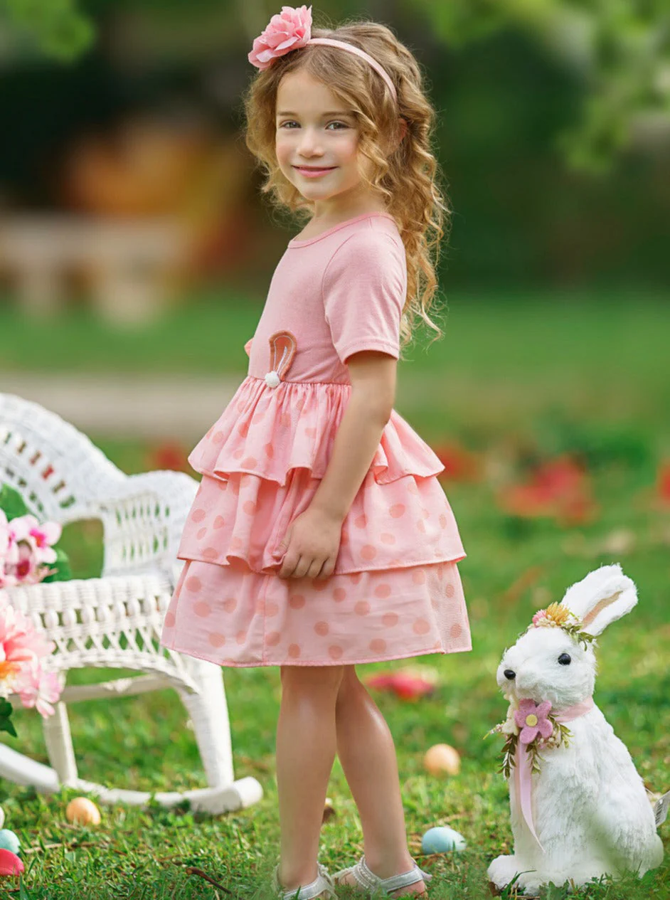 Earresistible Dotted Tiered Easter Dress - Image 7