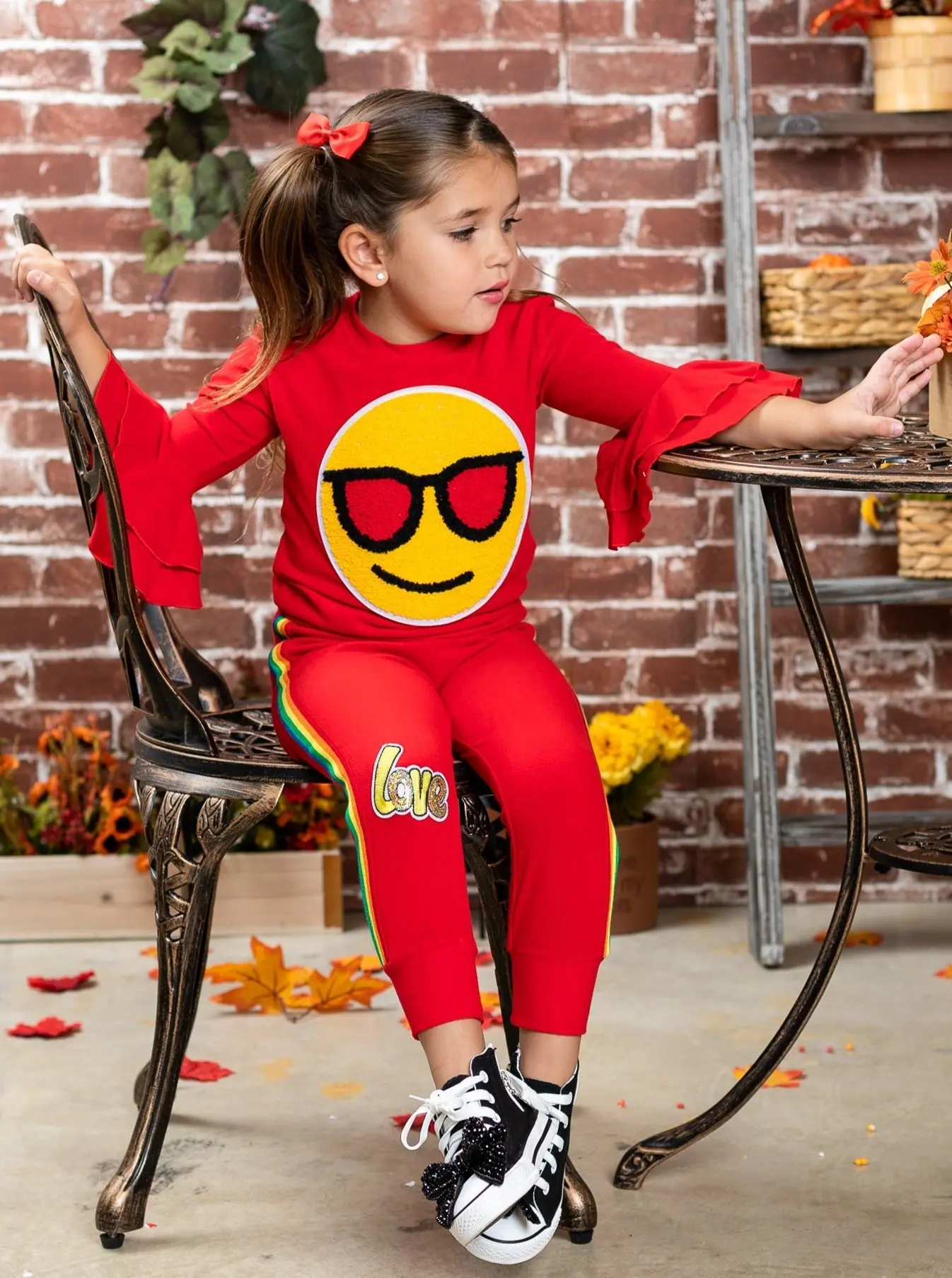Smiley Face Jogger Set - Image 3