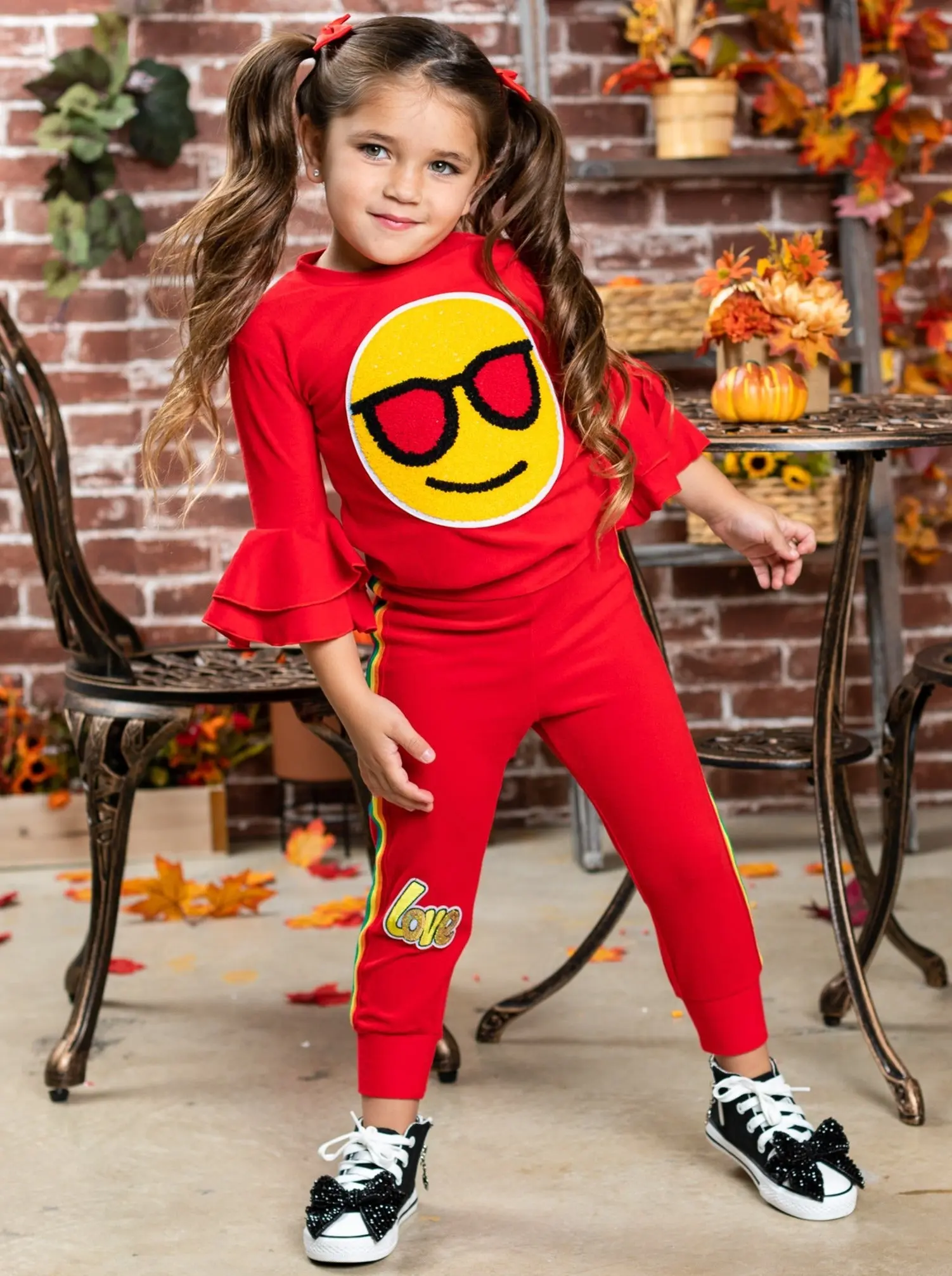 Smiley Face Jogger Set - Image 4