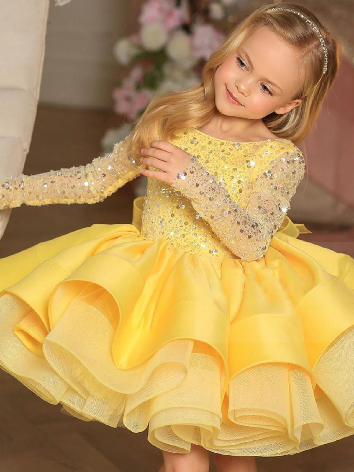 My Fabulous Life Backless Tulle Special Occasion Dress - Image 2