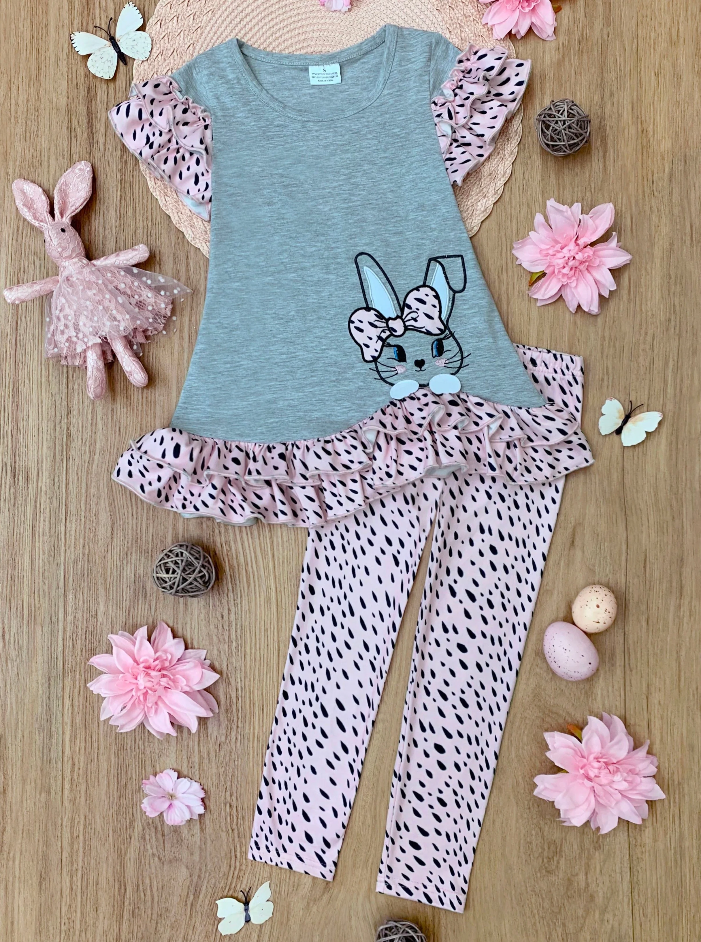 Bunny So Comfy Spotted Legging Set - Image 2