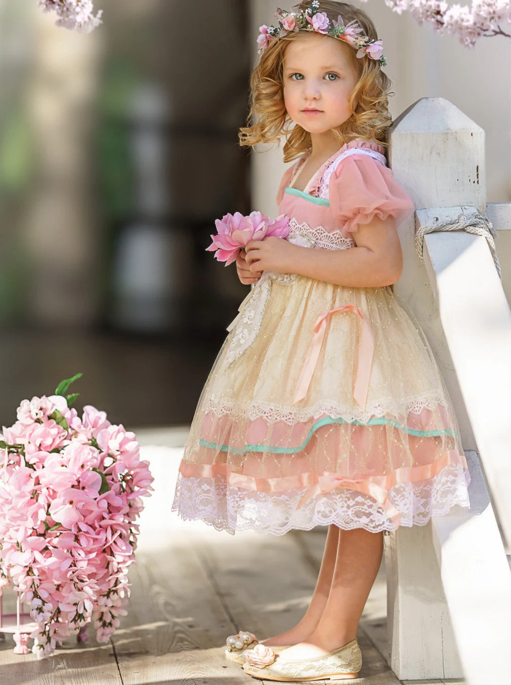 Springtime Special Easter Tulle Dress - Image 5