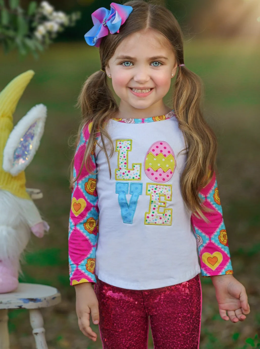 Easter Egg Magic Sparkle Legging Set - Image 2