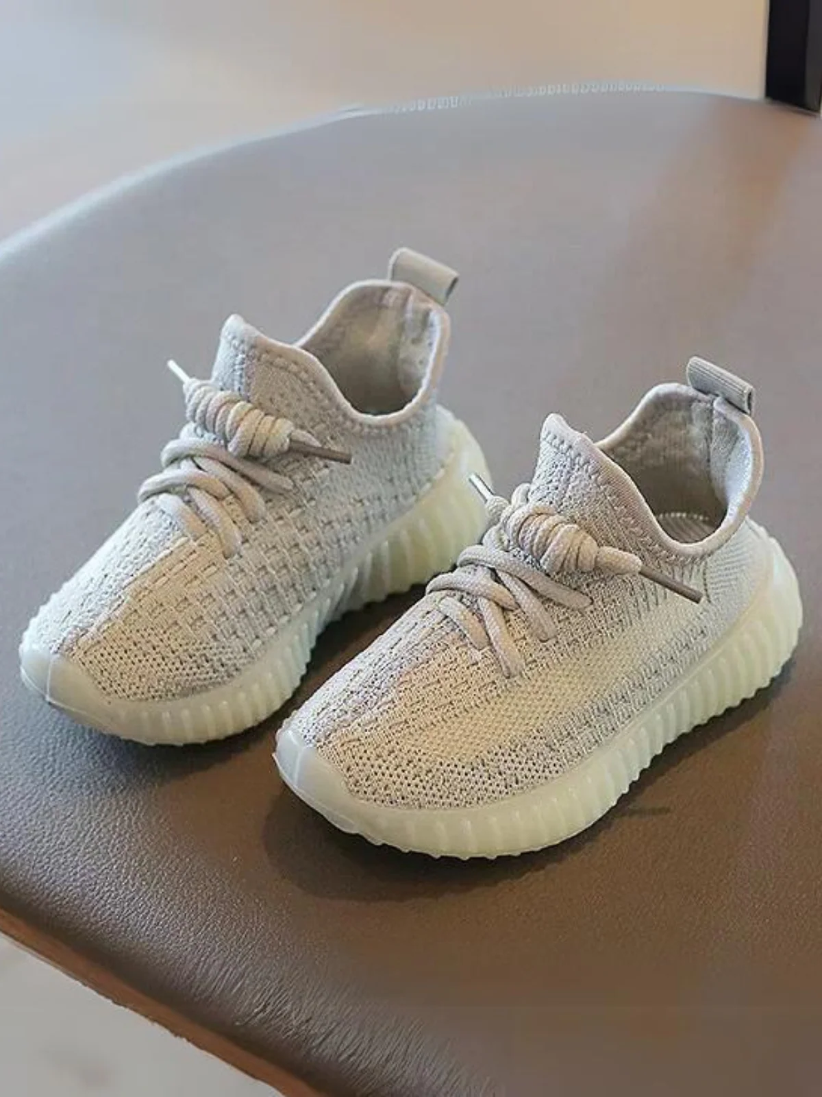 Girls' Everyday Knit Sneakers By Liv and Mia - Image 3