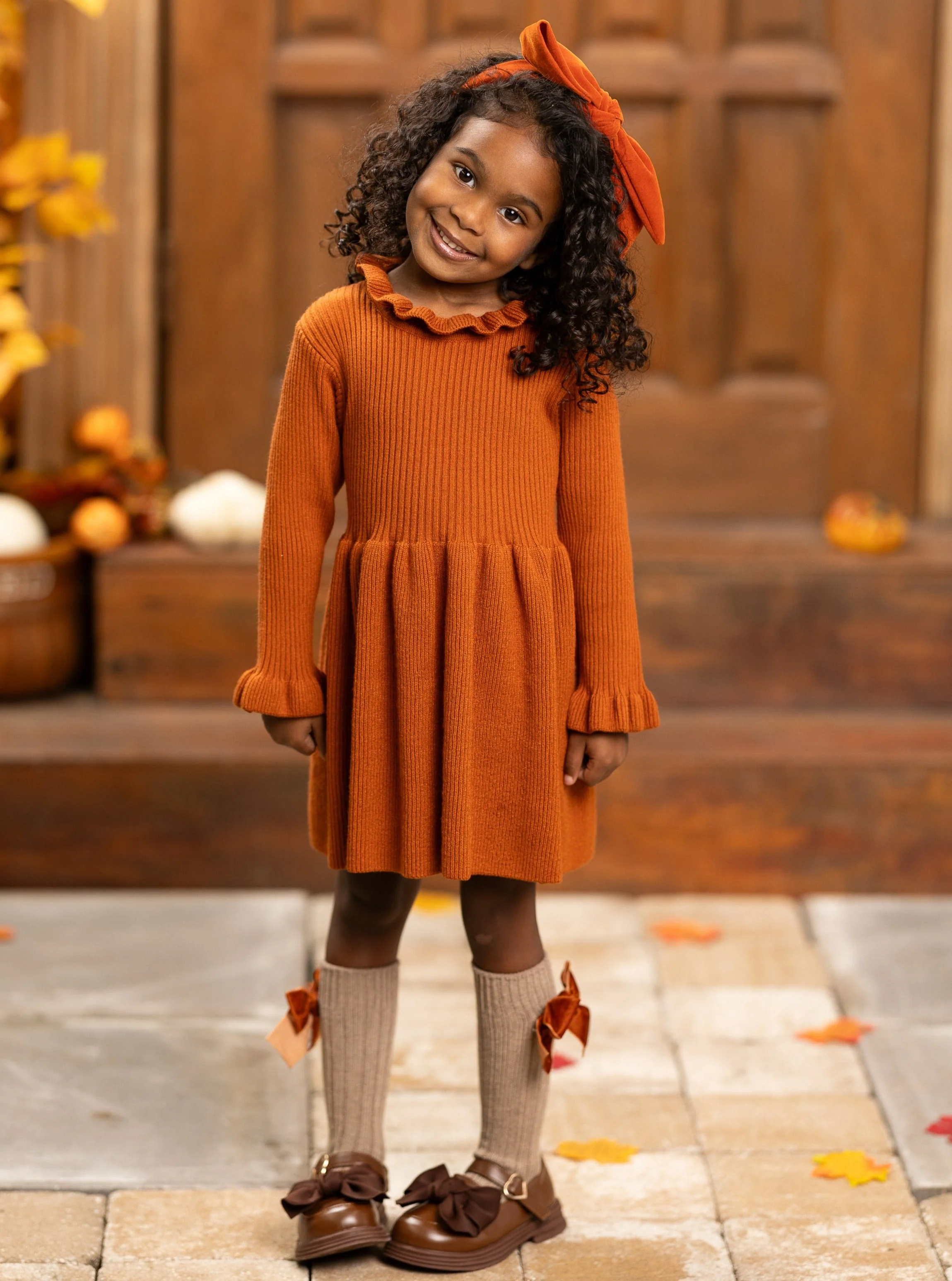 Making Fall Memories Knit Sweater Dress - Image 6