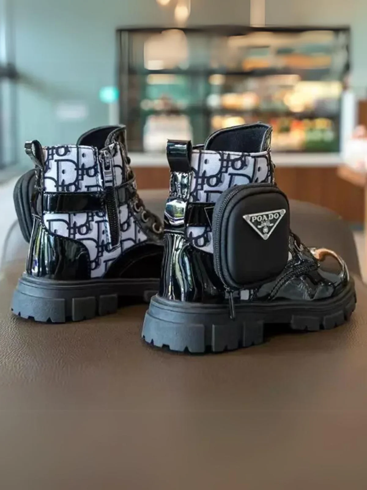 Girls Fashion Ankle Boots By Liv and Mia - Image 3
