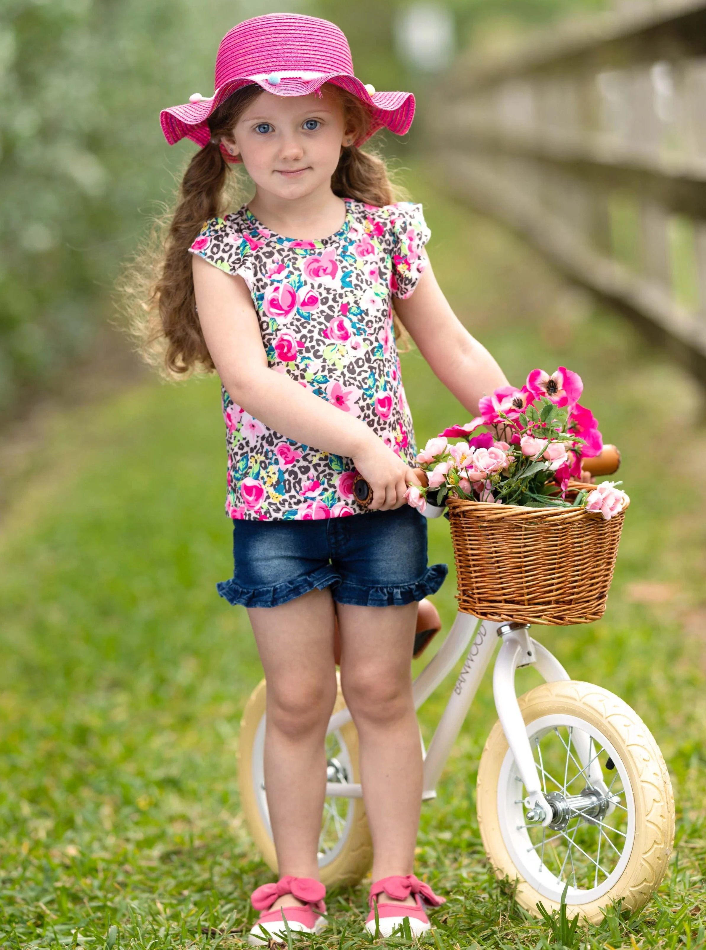 Fierce Bloomer Denim Short Set - Image 3