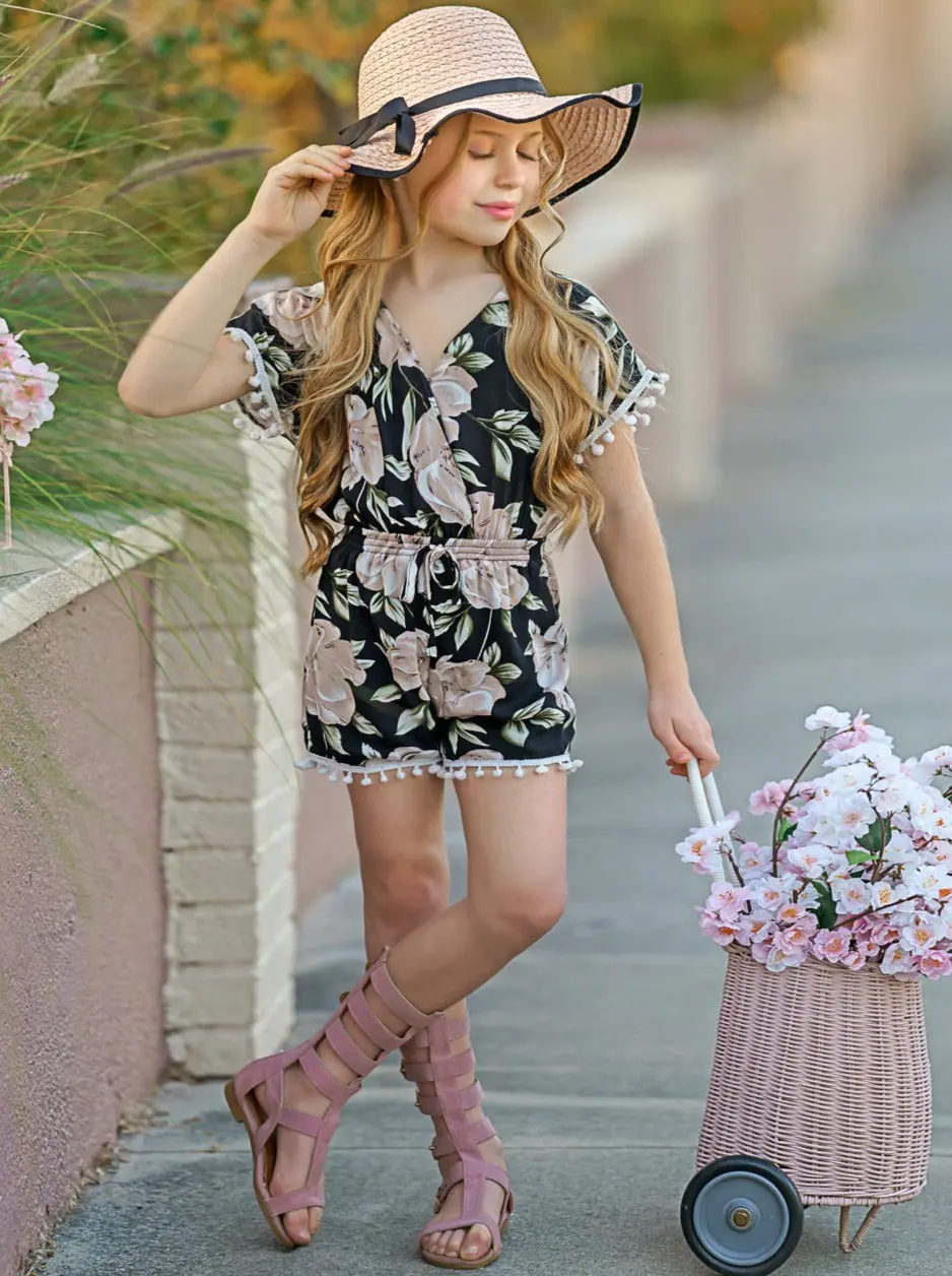 A Day In The Life Pom Pom Romper - Image 4