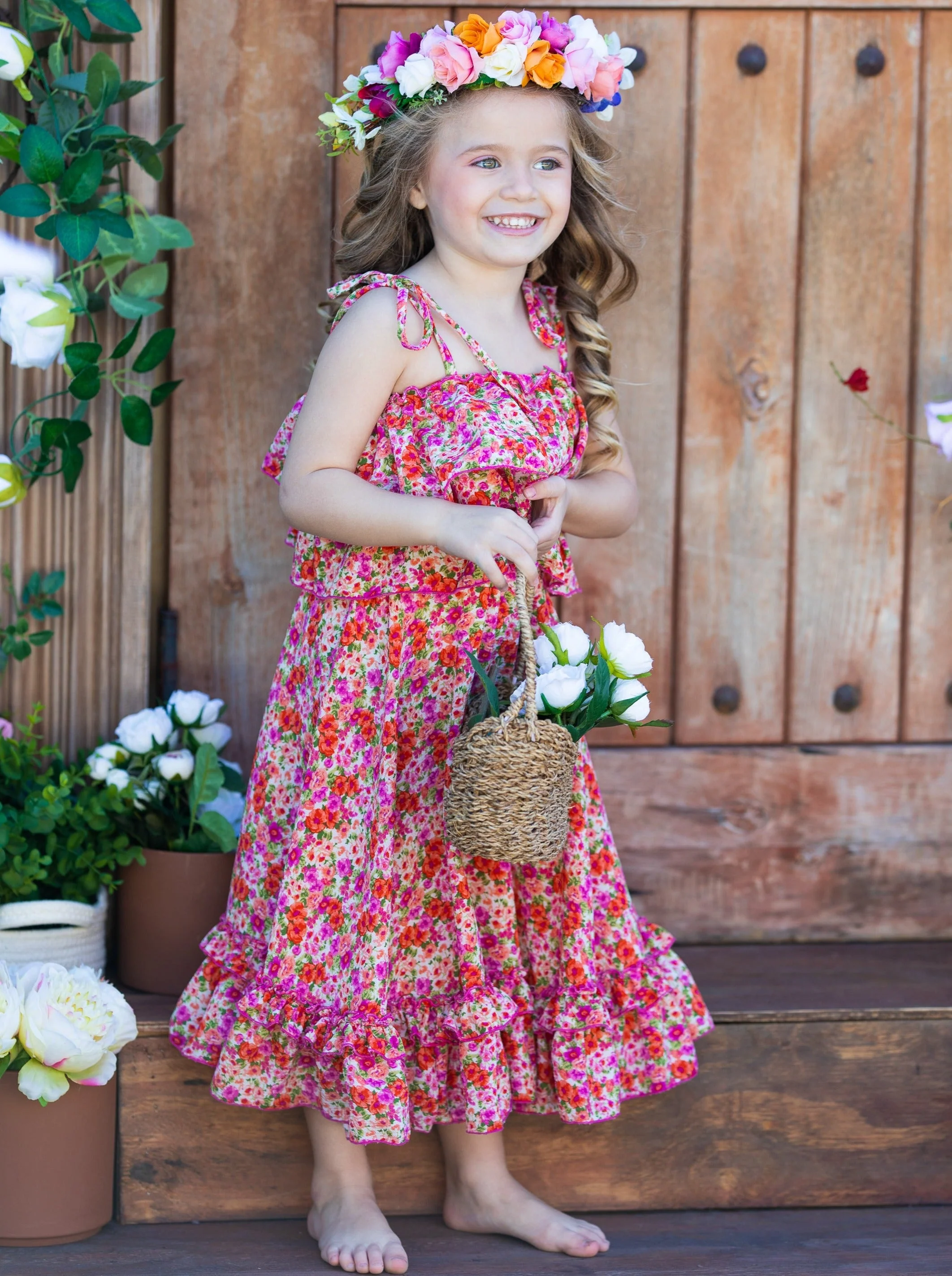 Flower Fairy Cami Top and Maxi Skirt Set - Image 2