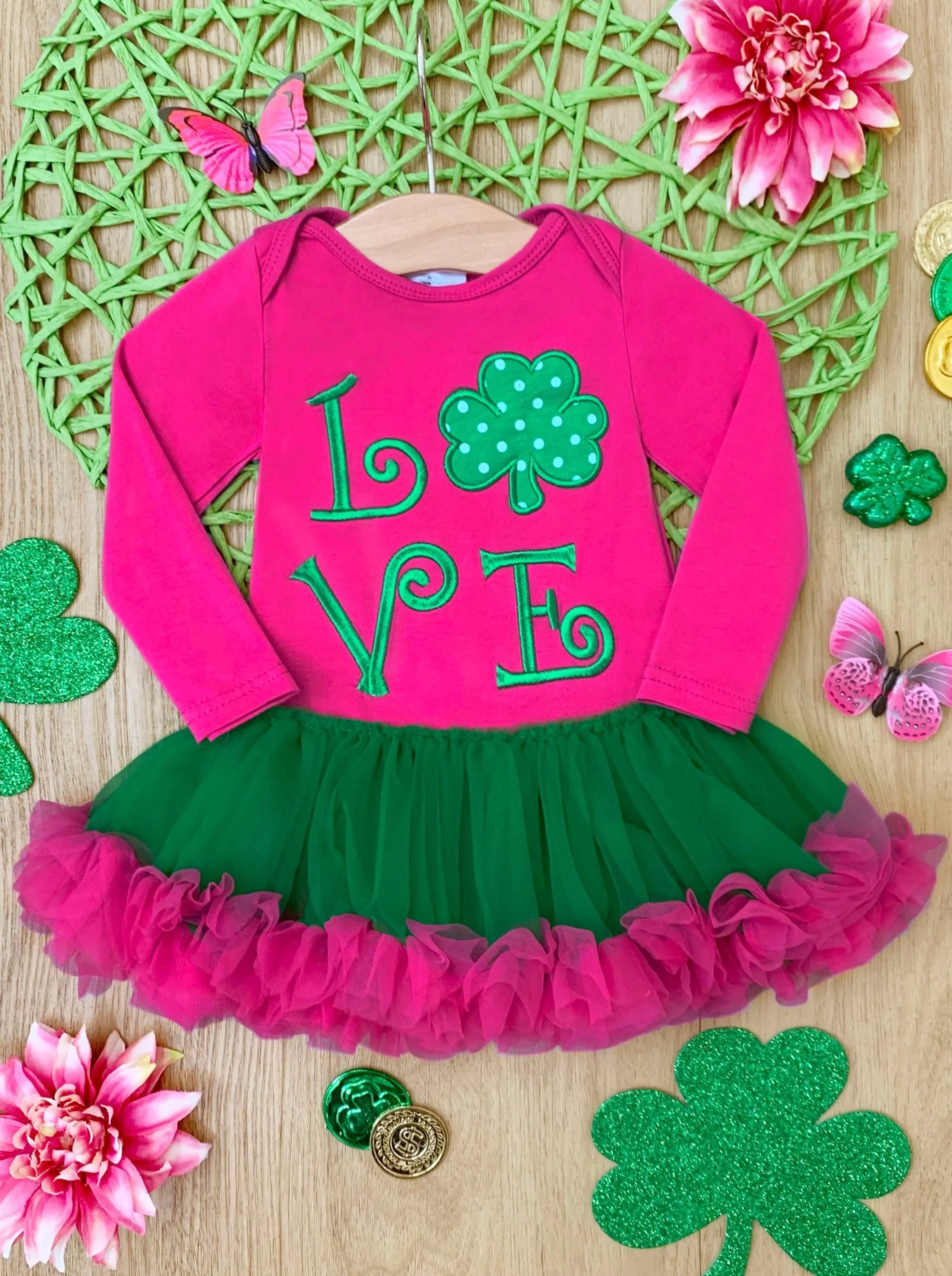 Clover Love Tutu Dress
