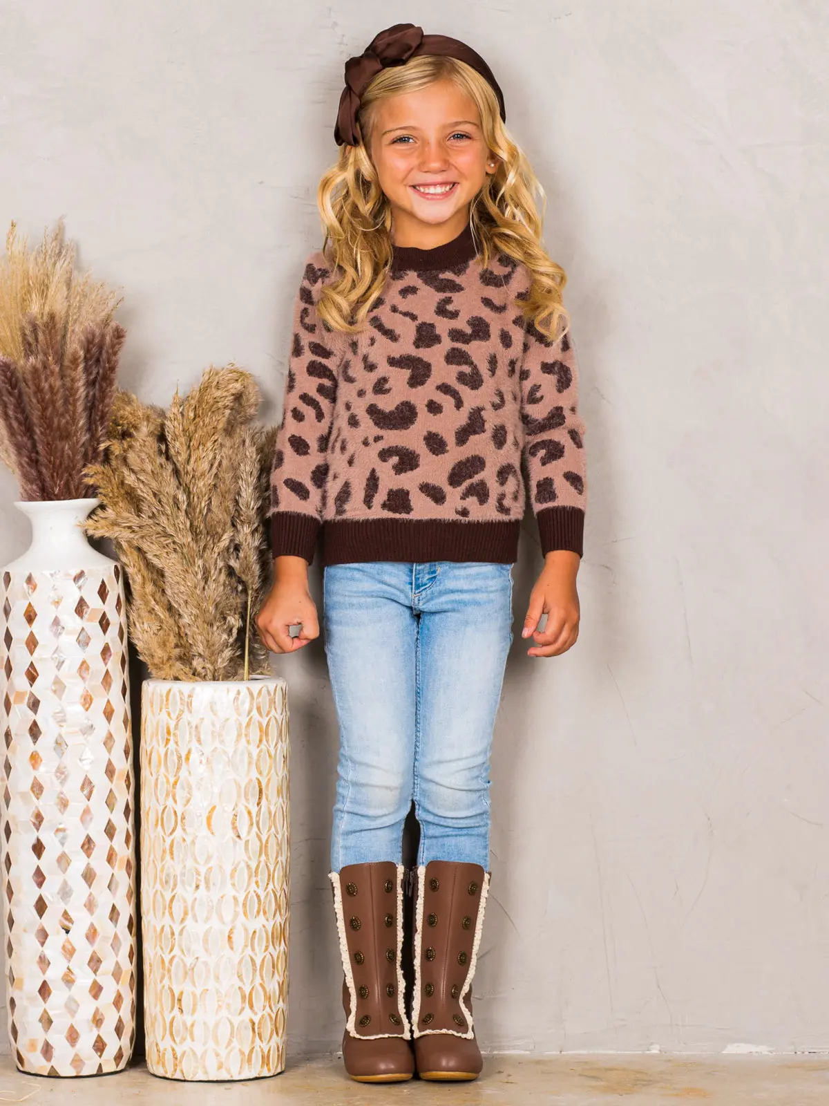 Fierce Fuzzy Leopard Sweater - Image 4