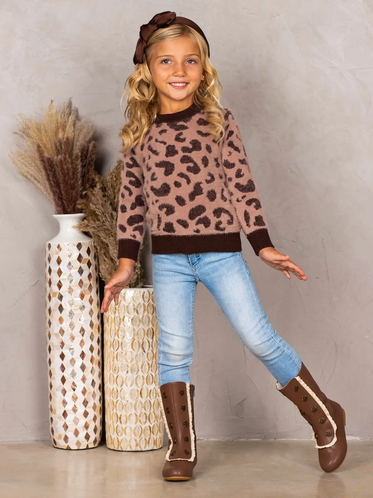 Fierce Fuzzy Leopard Sweater - Image 5
