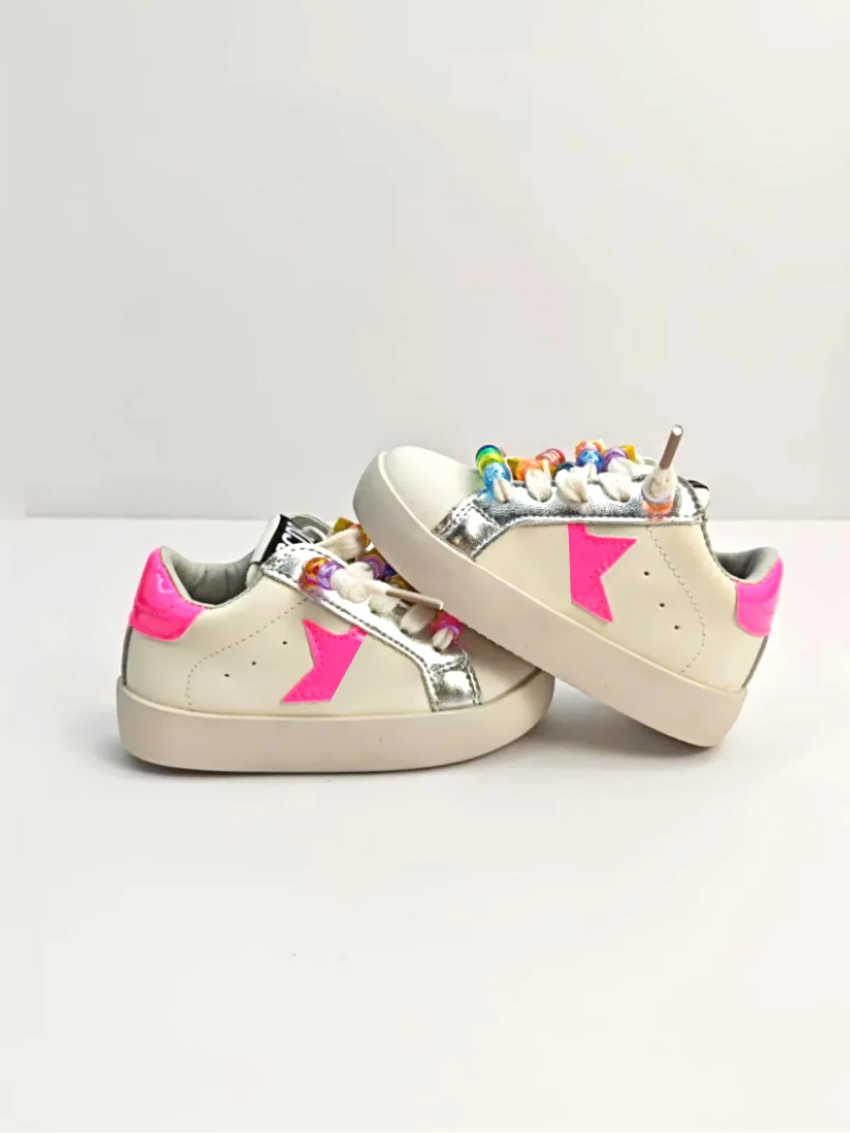 Girls Genuine Leather Soft Sole Sneakers - Image 6