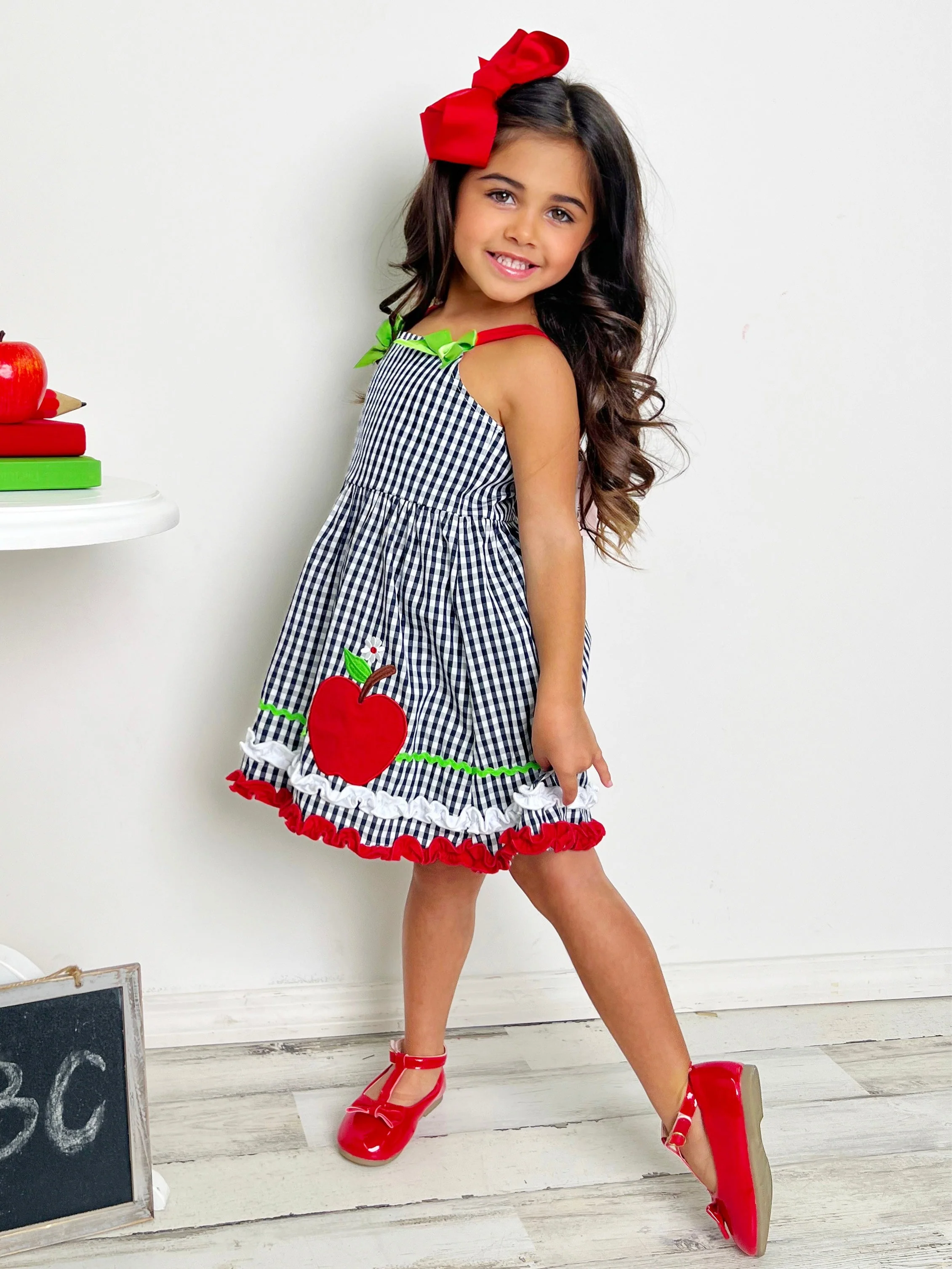 Preschool Ready Gingham Dress - Image 2