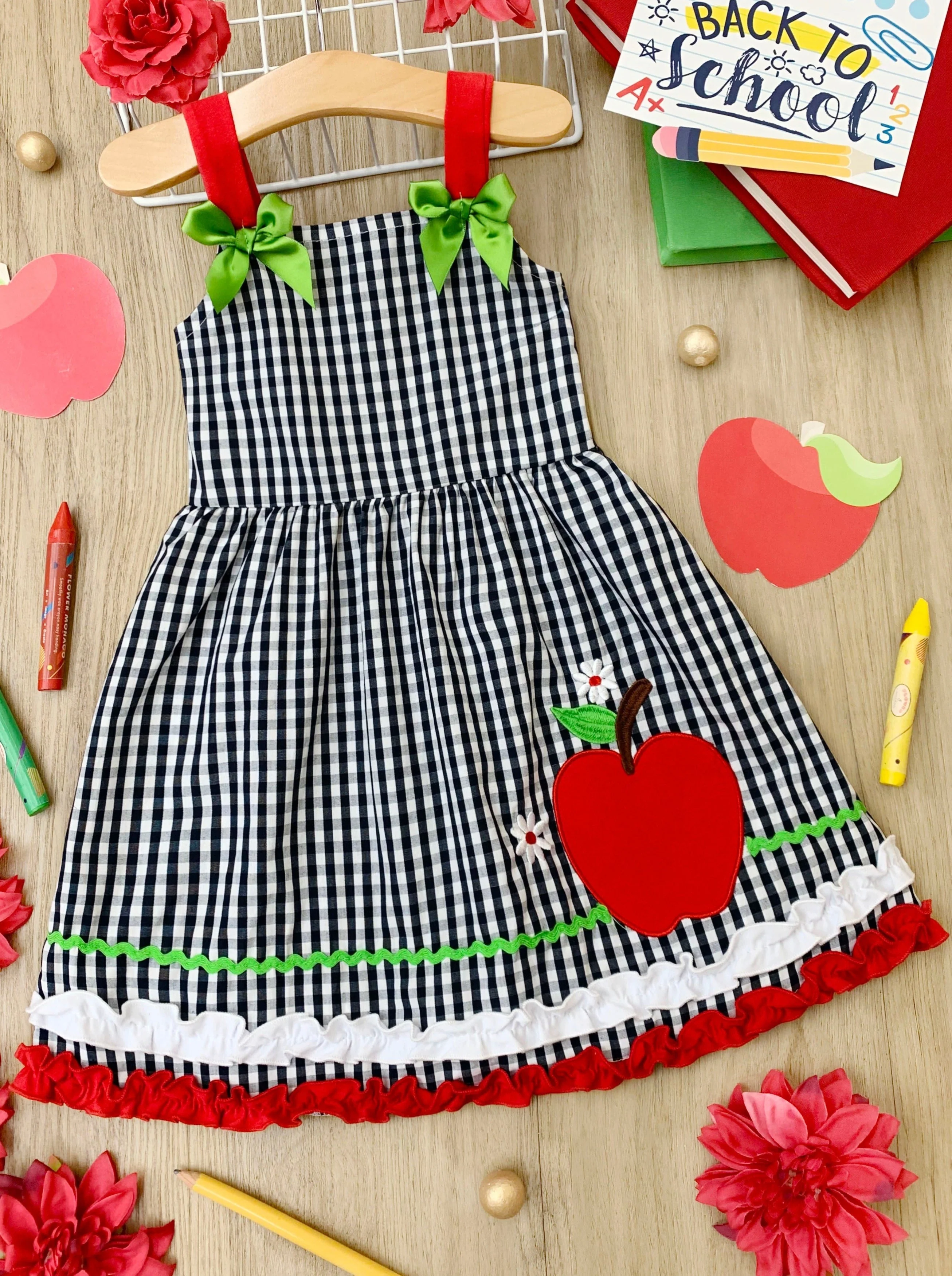 Preschool Ready Gingham Dress - Image 3