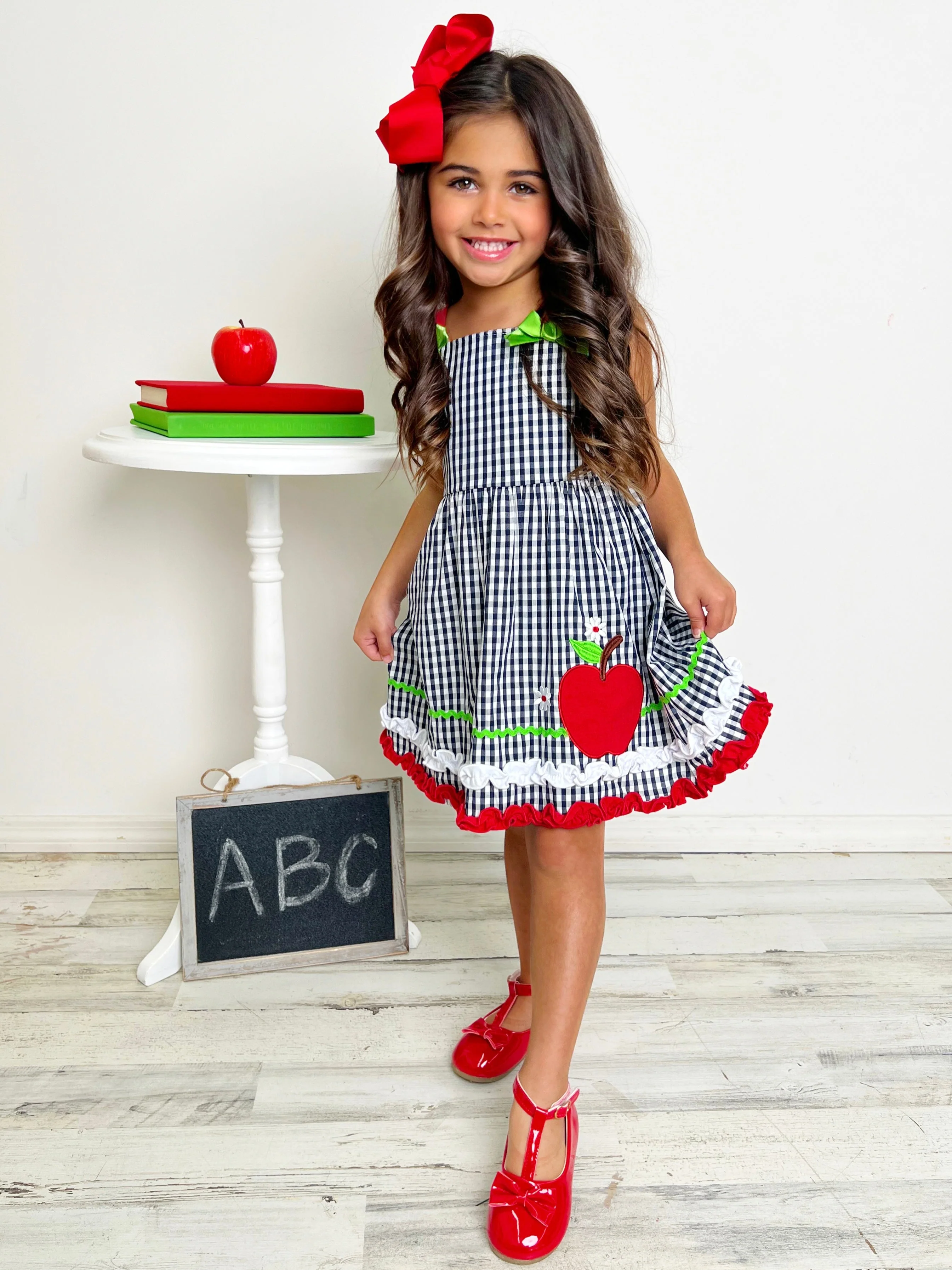 Preschool Ready Gingham Dress - Image 4