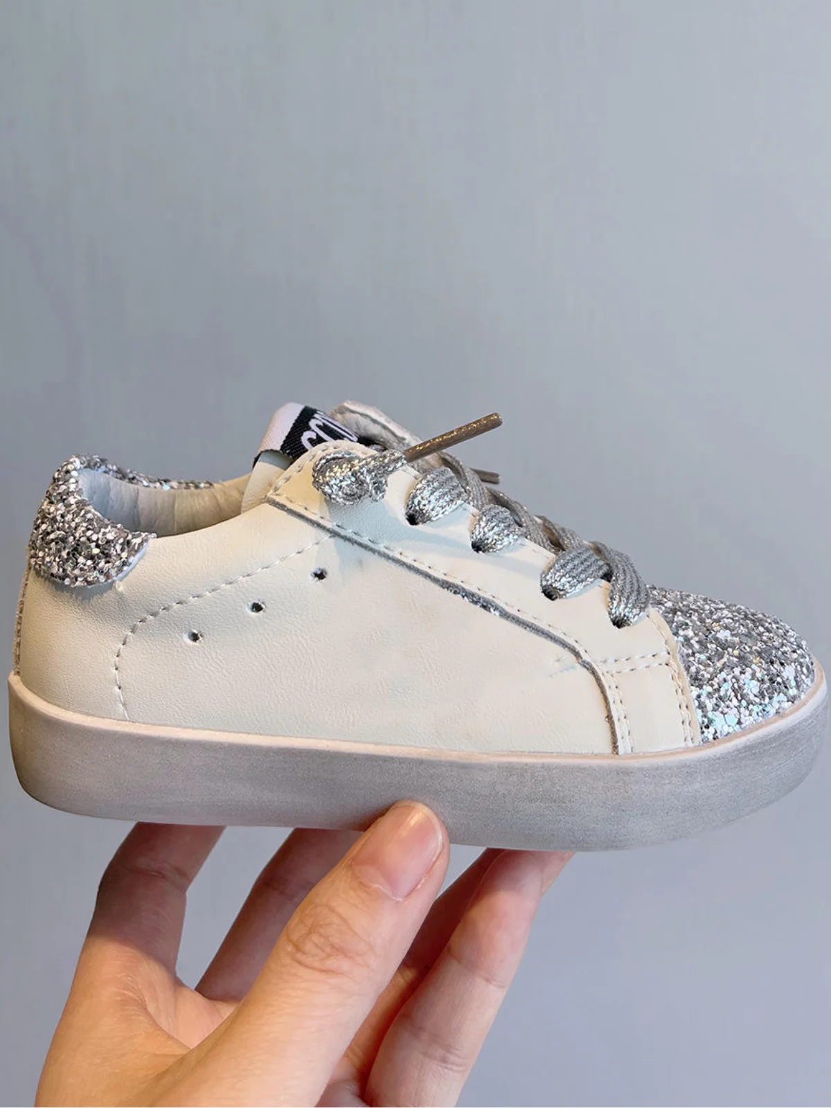 Glitter Gal Casual Sneakers by Liv and Mia - Image 2