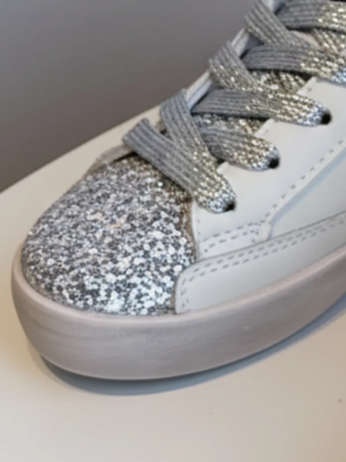 Glitter Gal Casual Sneakers by Liv and Mia - Image 5