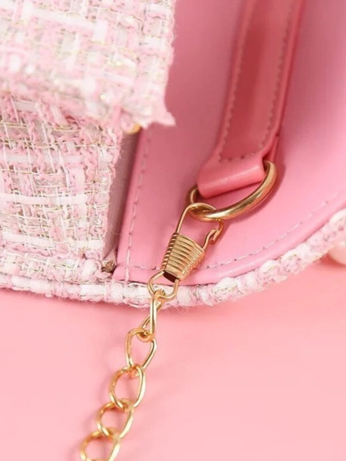 Teatime With Mommy Tweed Handbag - Image 4