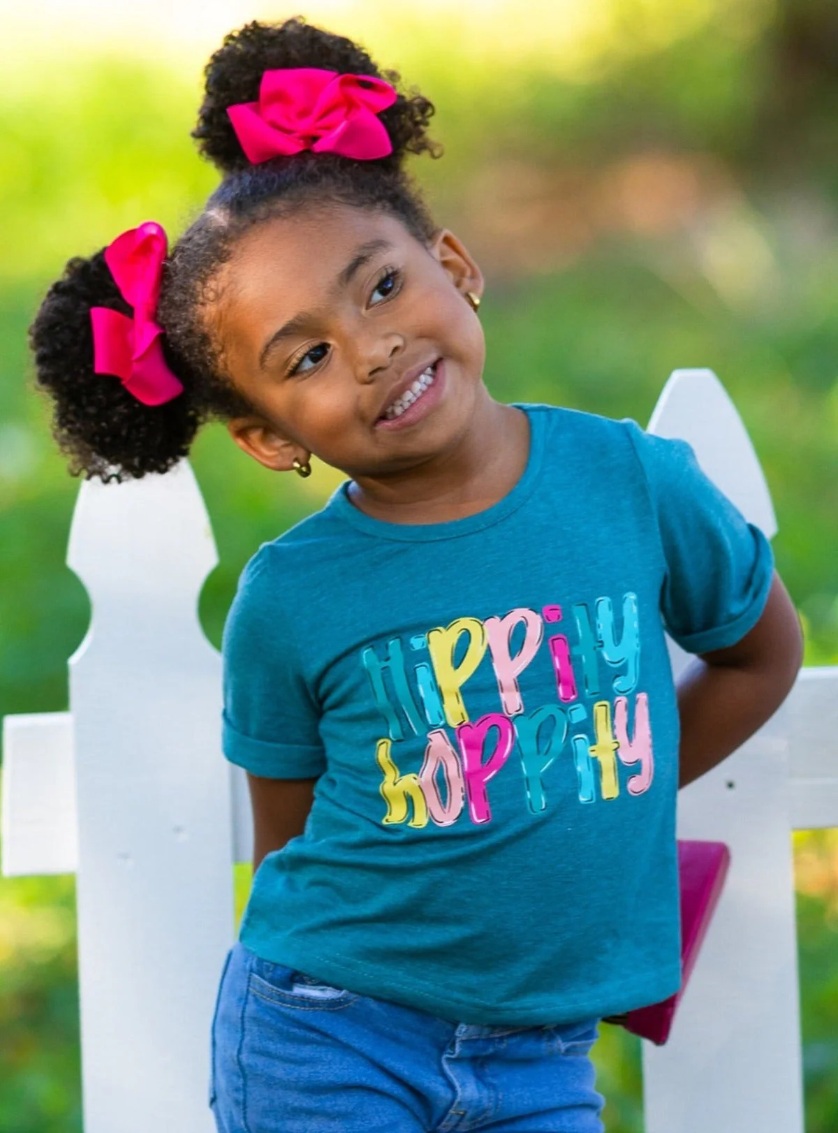 Hippity Hoppity Rainbow Top - Image 3