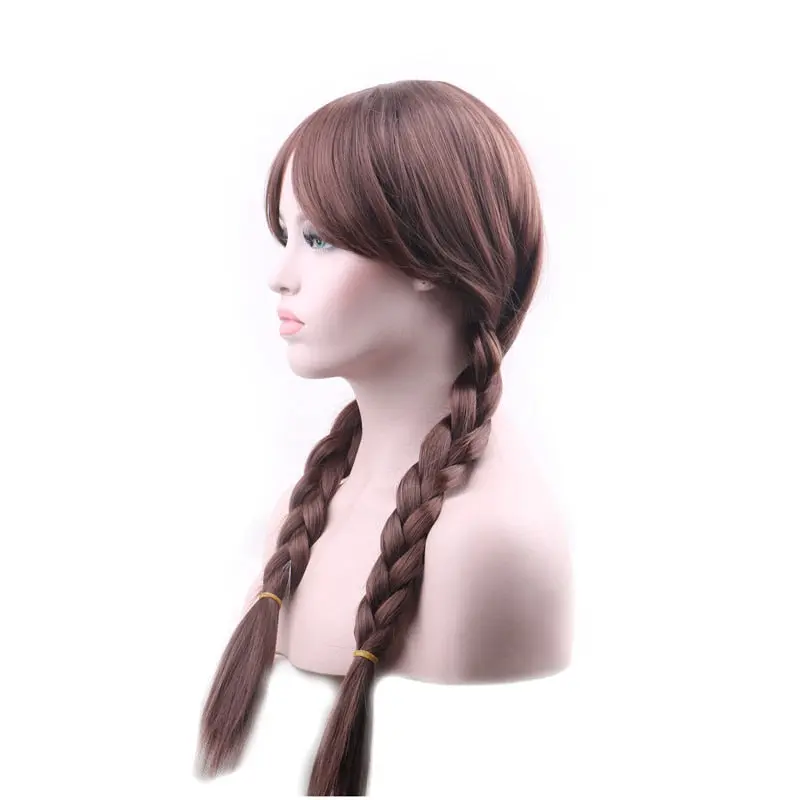 Girls Haunted Doll Inspired Wig with Bangs - Image 3