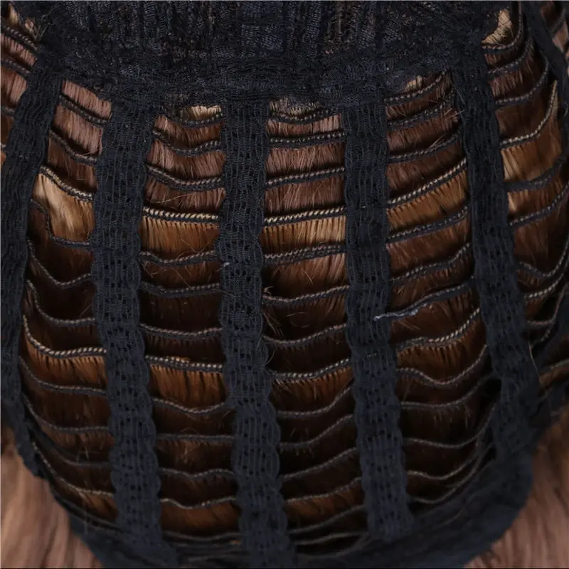 Girls Haunted Doll Inspired Wig with Bangs - Image 4