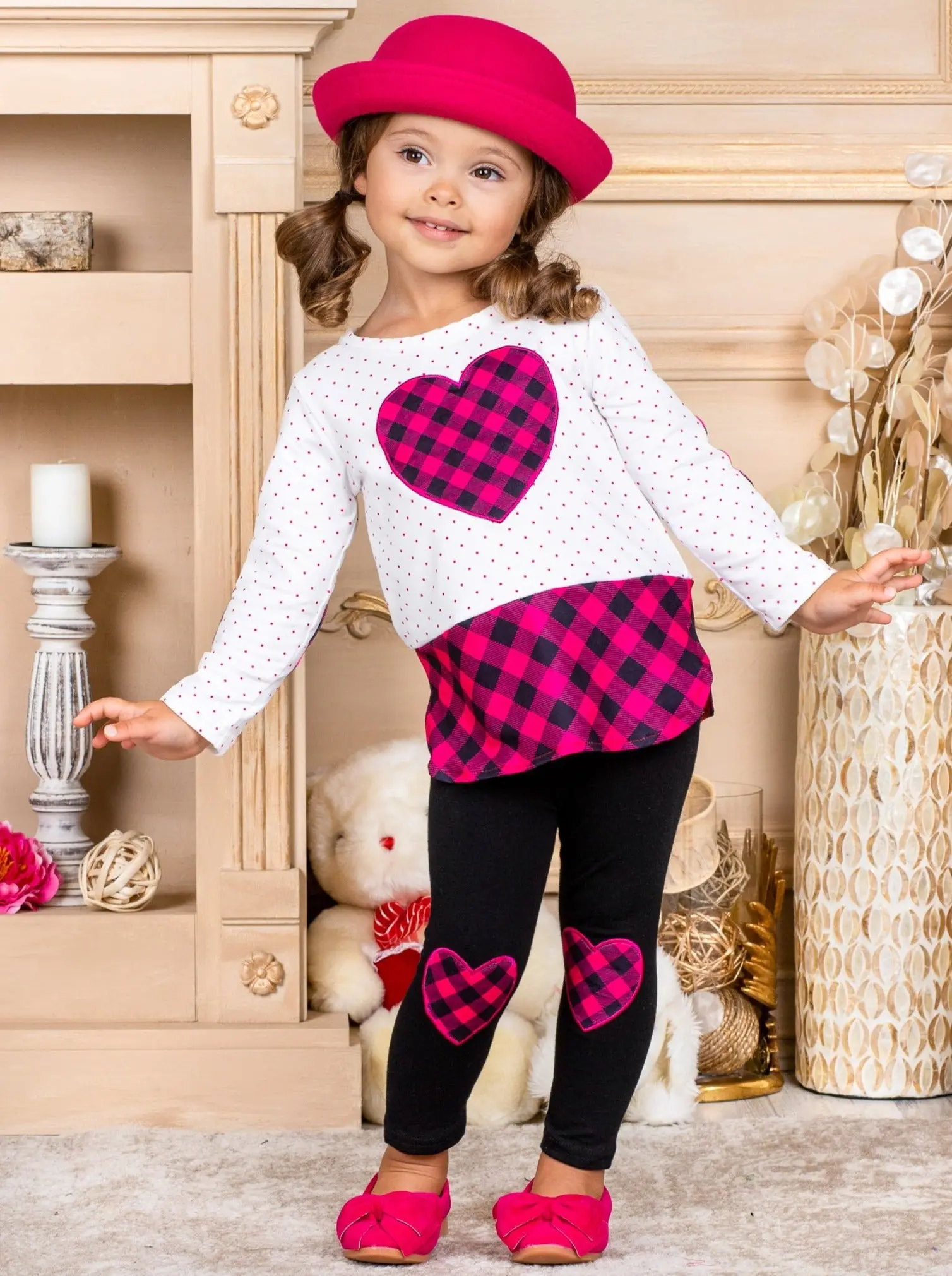 Patch Up Her Heart Legging Set - Image 2