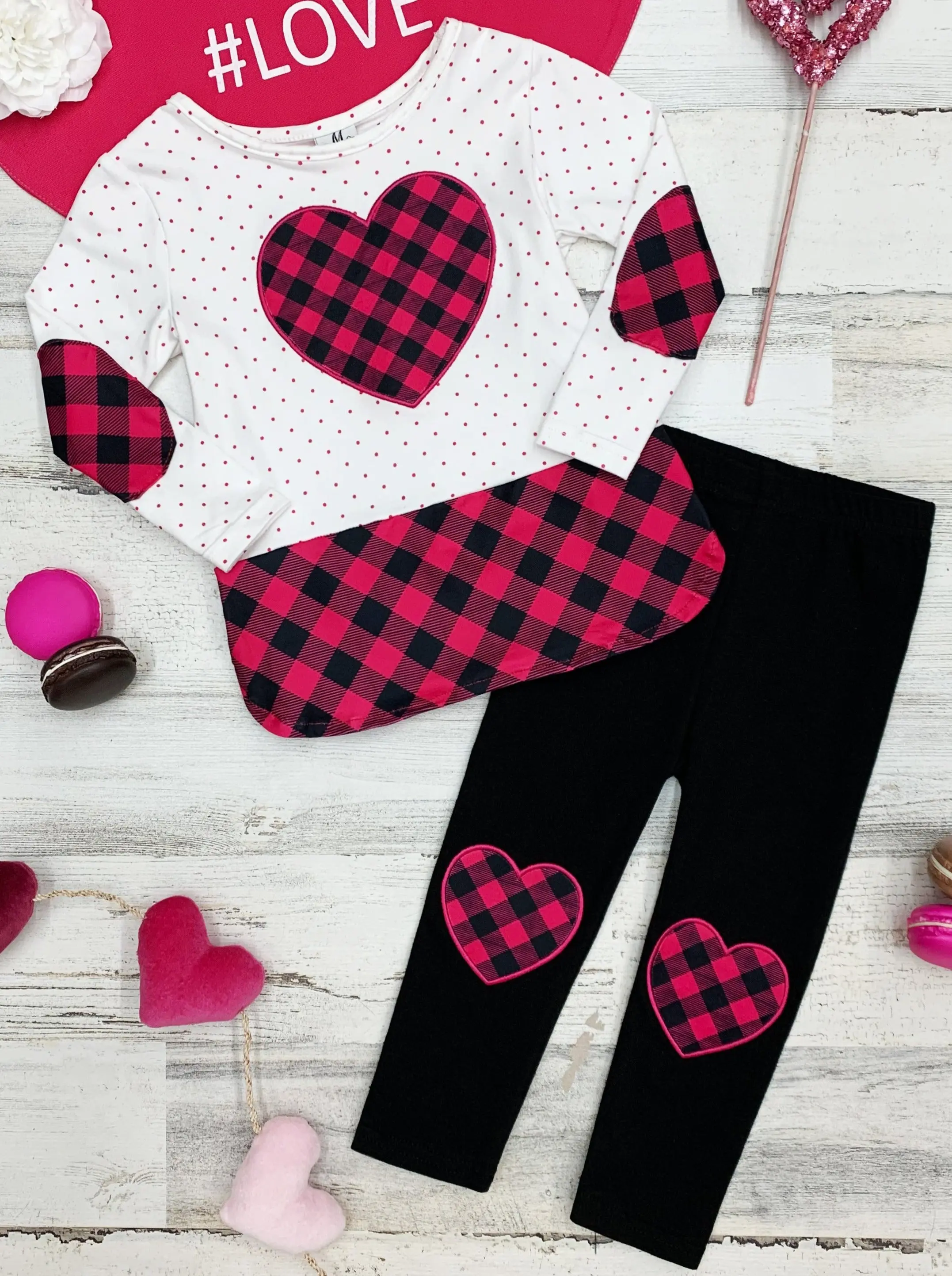 Patch Up Her Heart Legging Set - Image 3