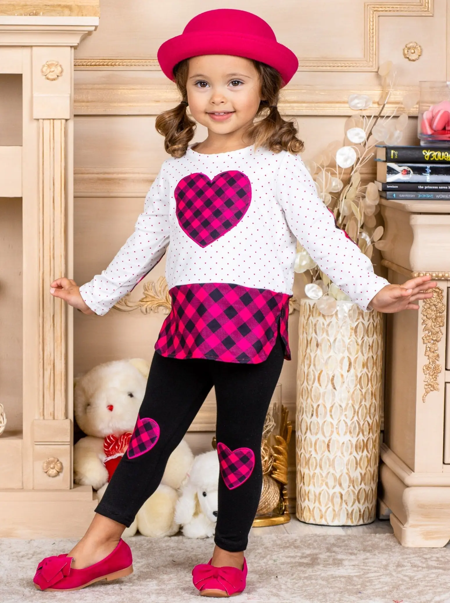 Patch Up Her Heart Legging Set - Image 4