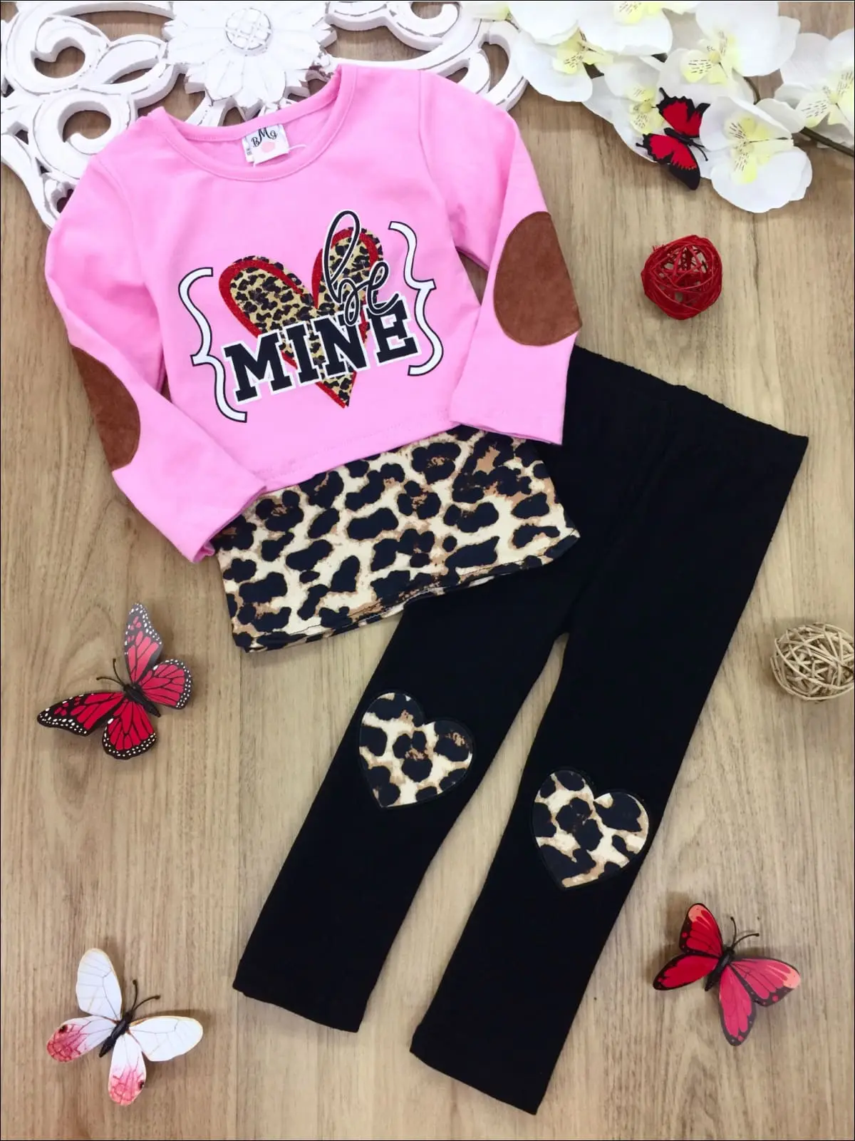 Be Mine Patched Legging Set - Image 4