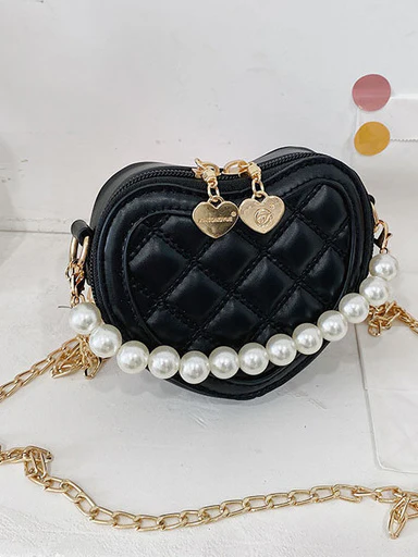 Heart of Pearl Crossbody Handbag - Image 3