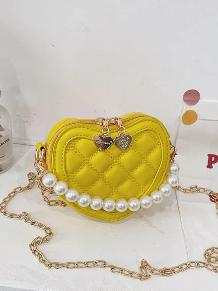 Heart of Pearl Crossbody Handbag - Image 4