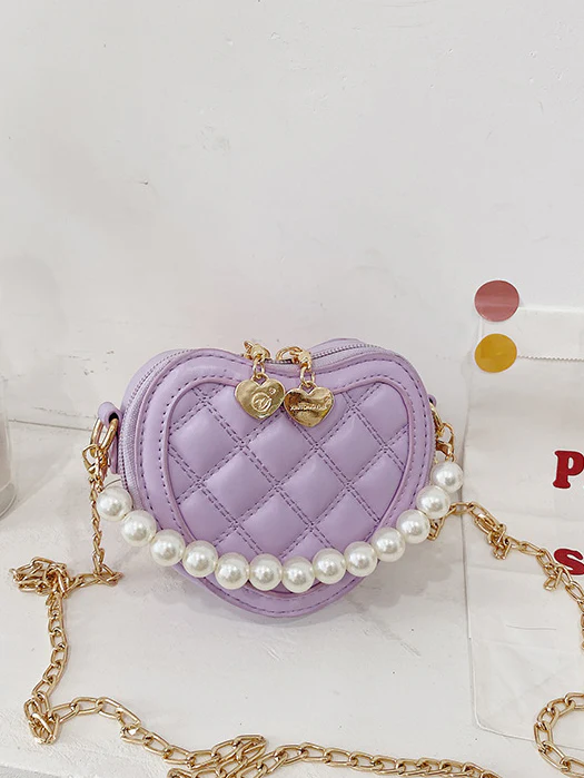 Heart of Pearl Crossbody Handbag - Image 5
