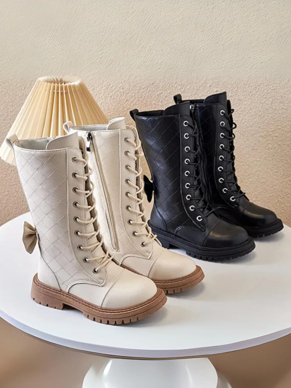 Fall Casual High-Top Waterproof Boots - Image 2