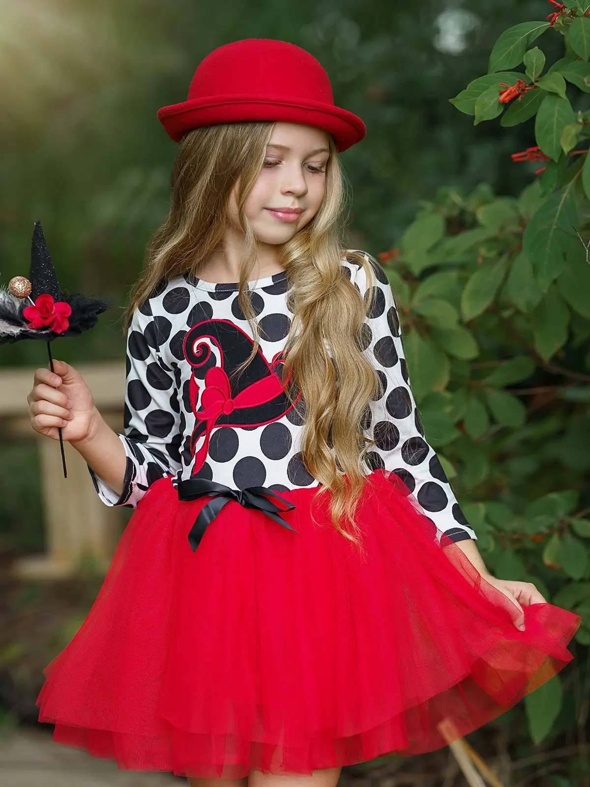 Be Witched Polka Dot Tutu Dress - Image 2