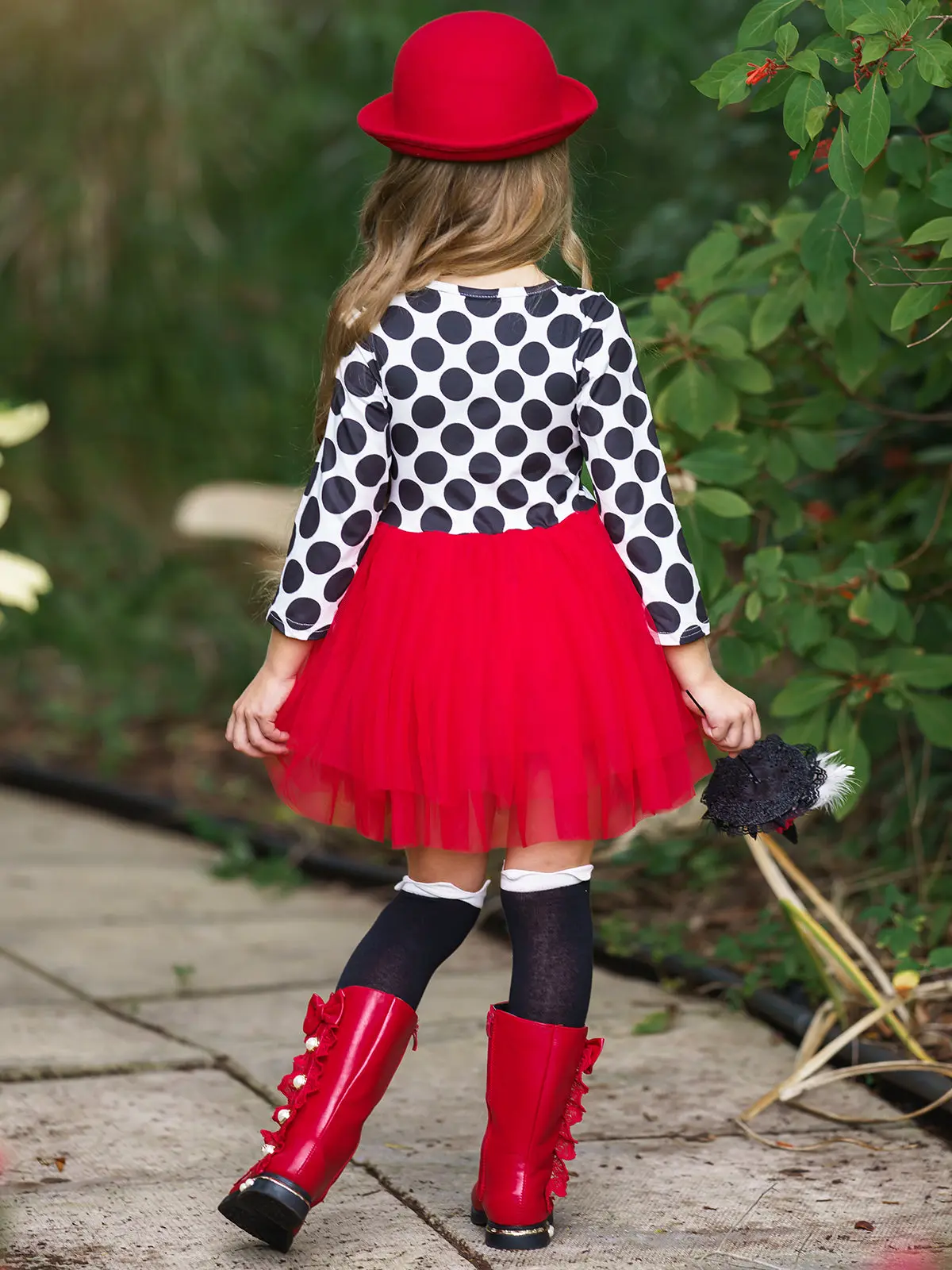 Be Witched Polka Dot Tutu Dress - Image 5