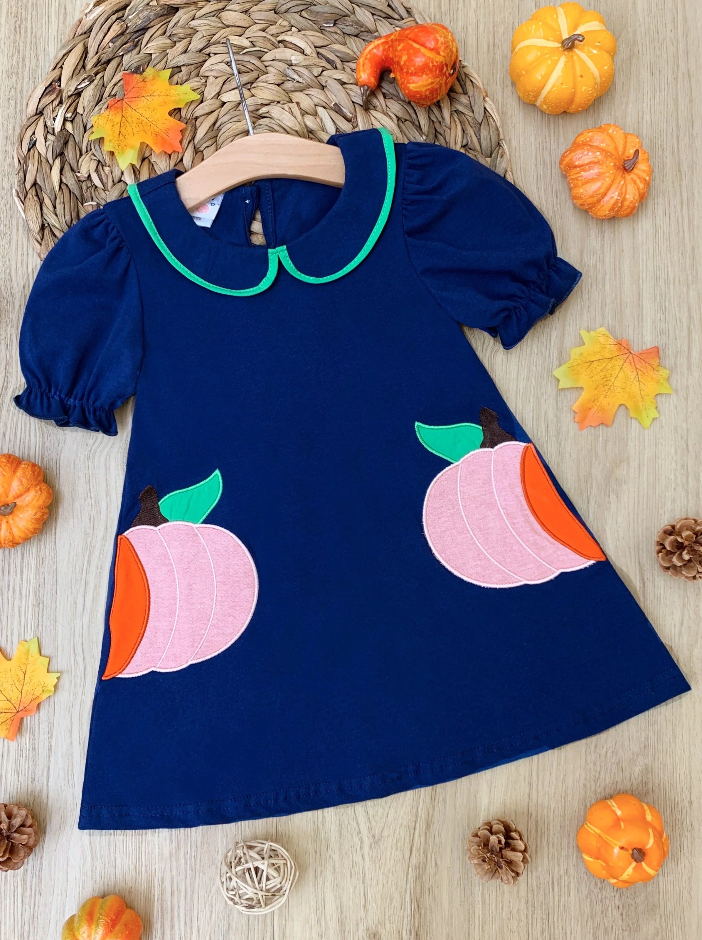I'm No Cinderella Pumpkin Chambray Dress - Image 4