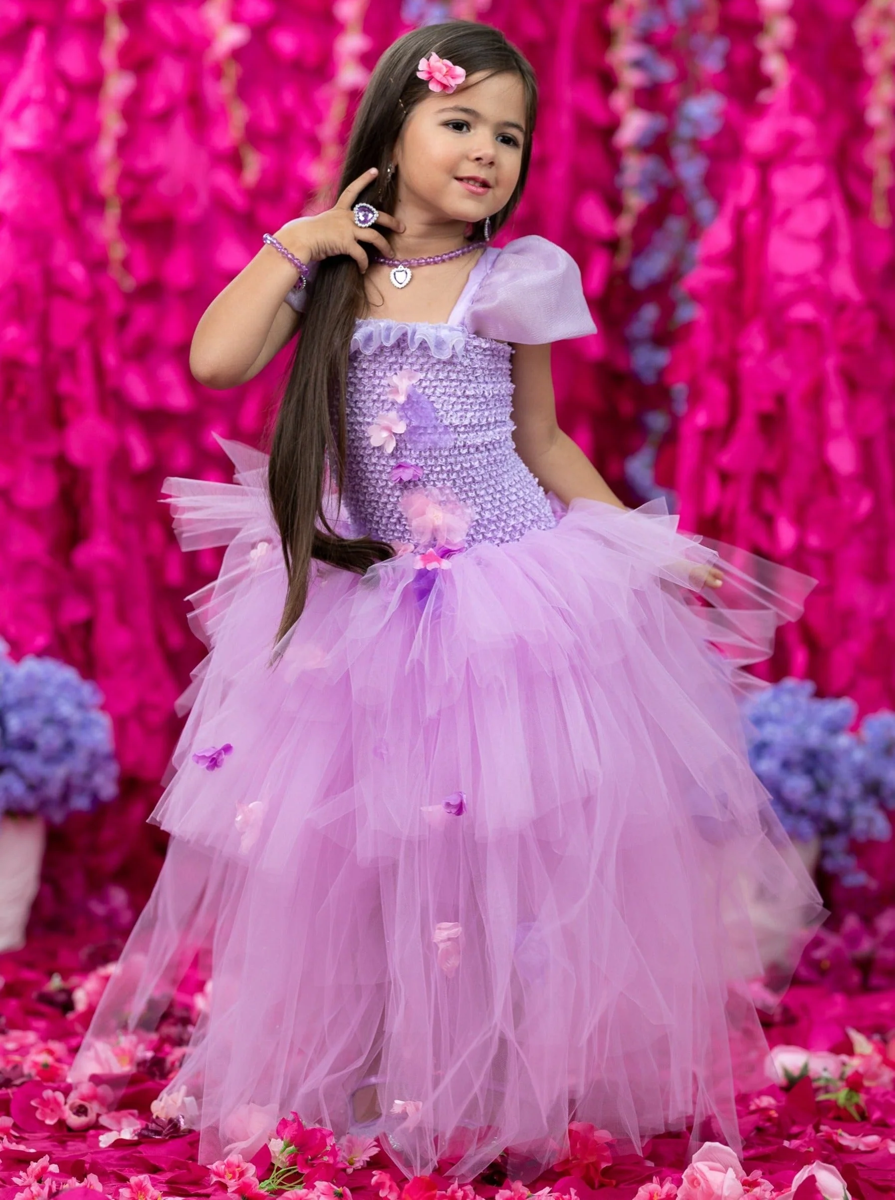 Girls Isabella Tiered Tutu Costume Dress - Image 3