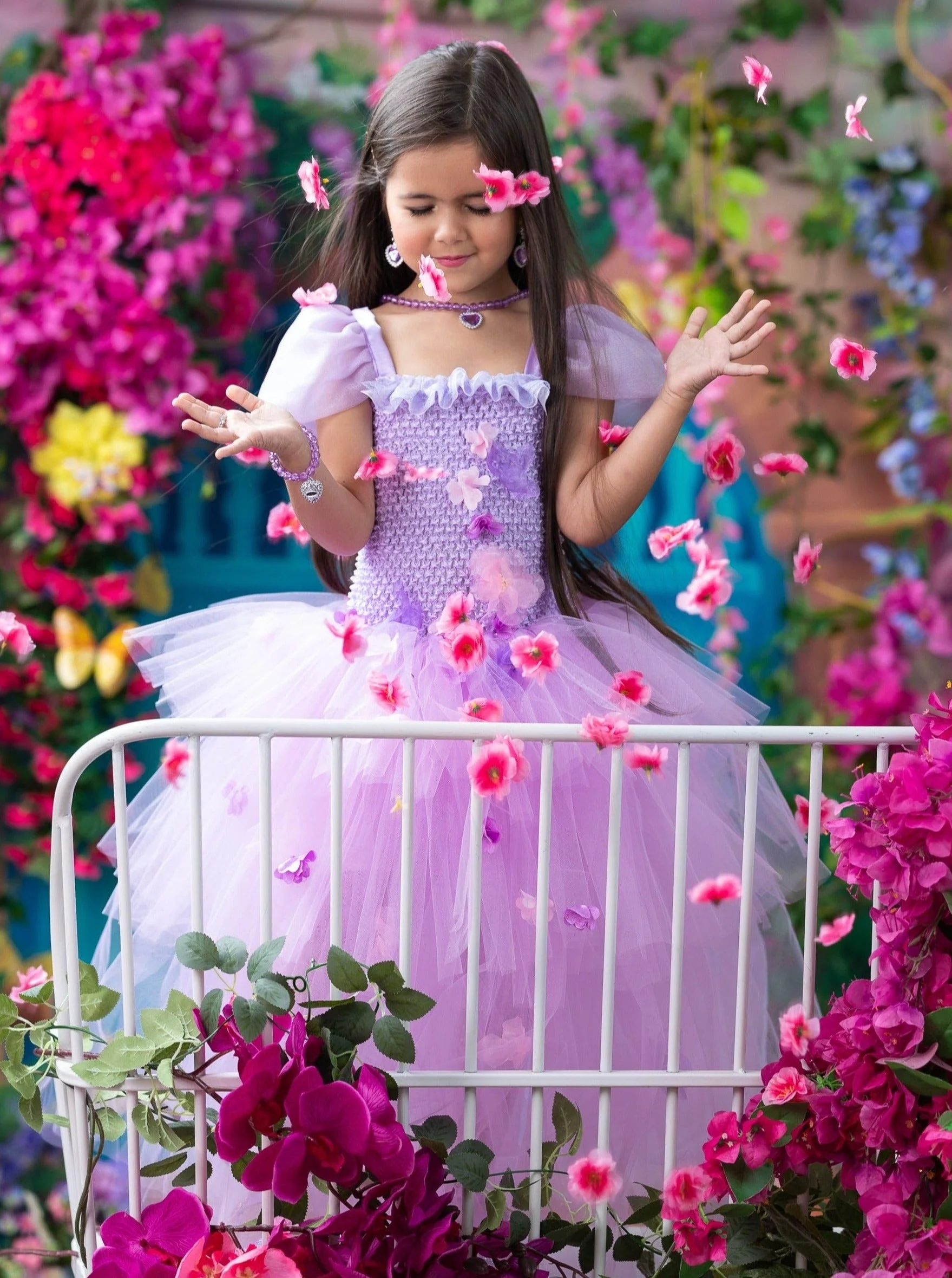 Girls Isabella Tiered Tutu Costume Dress - Image 4