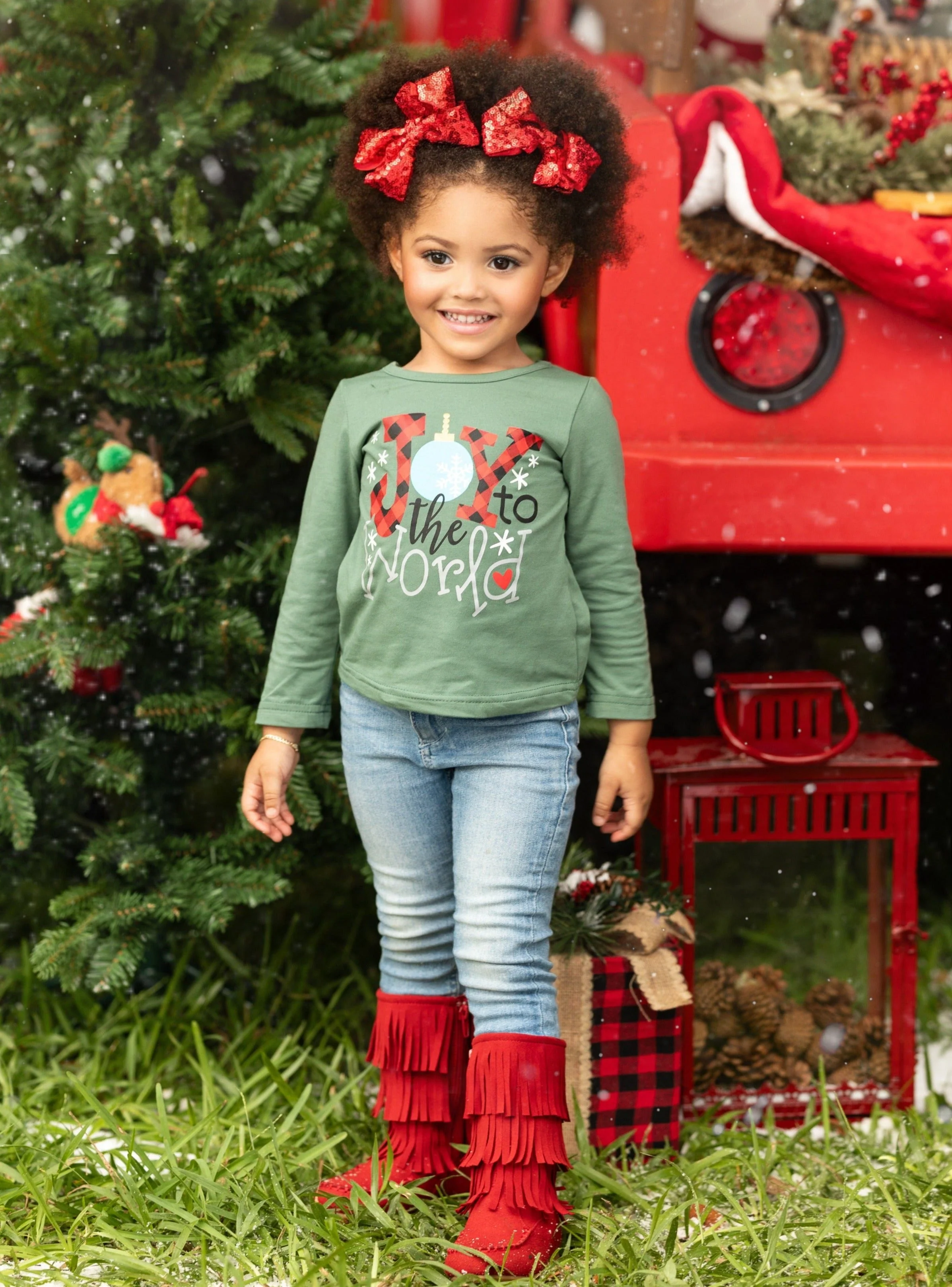 Joy To The World Long Sleeved Top - Image 5