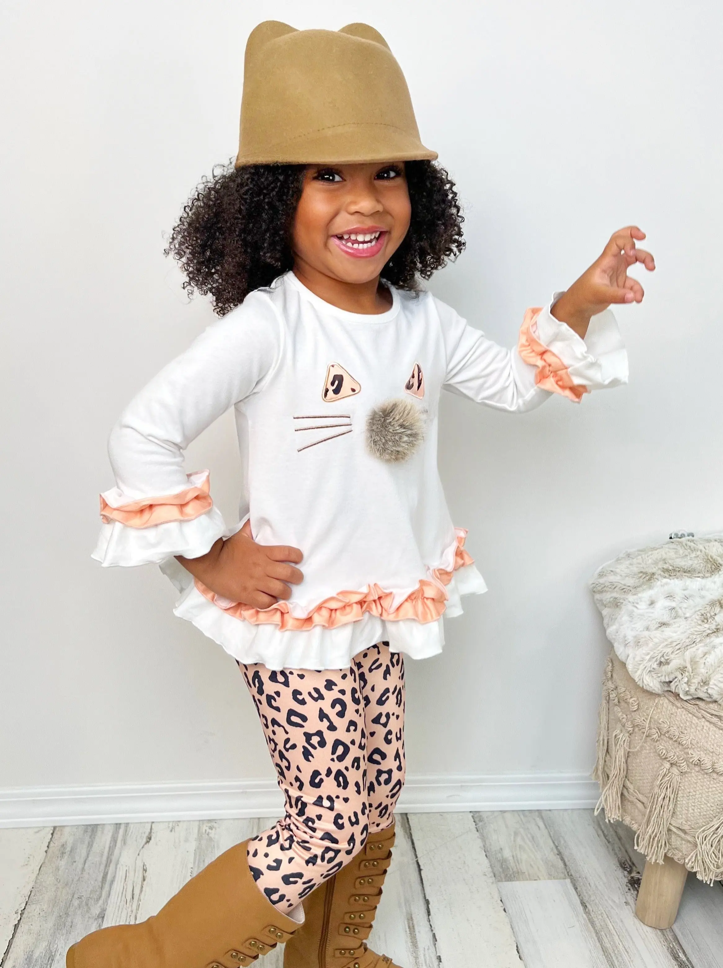 The Cutest Cub Leopard Legging Set - Image 3