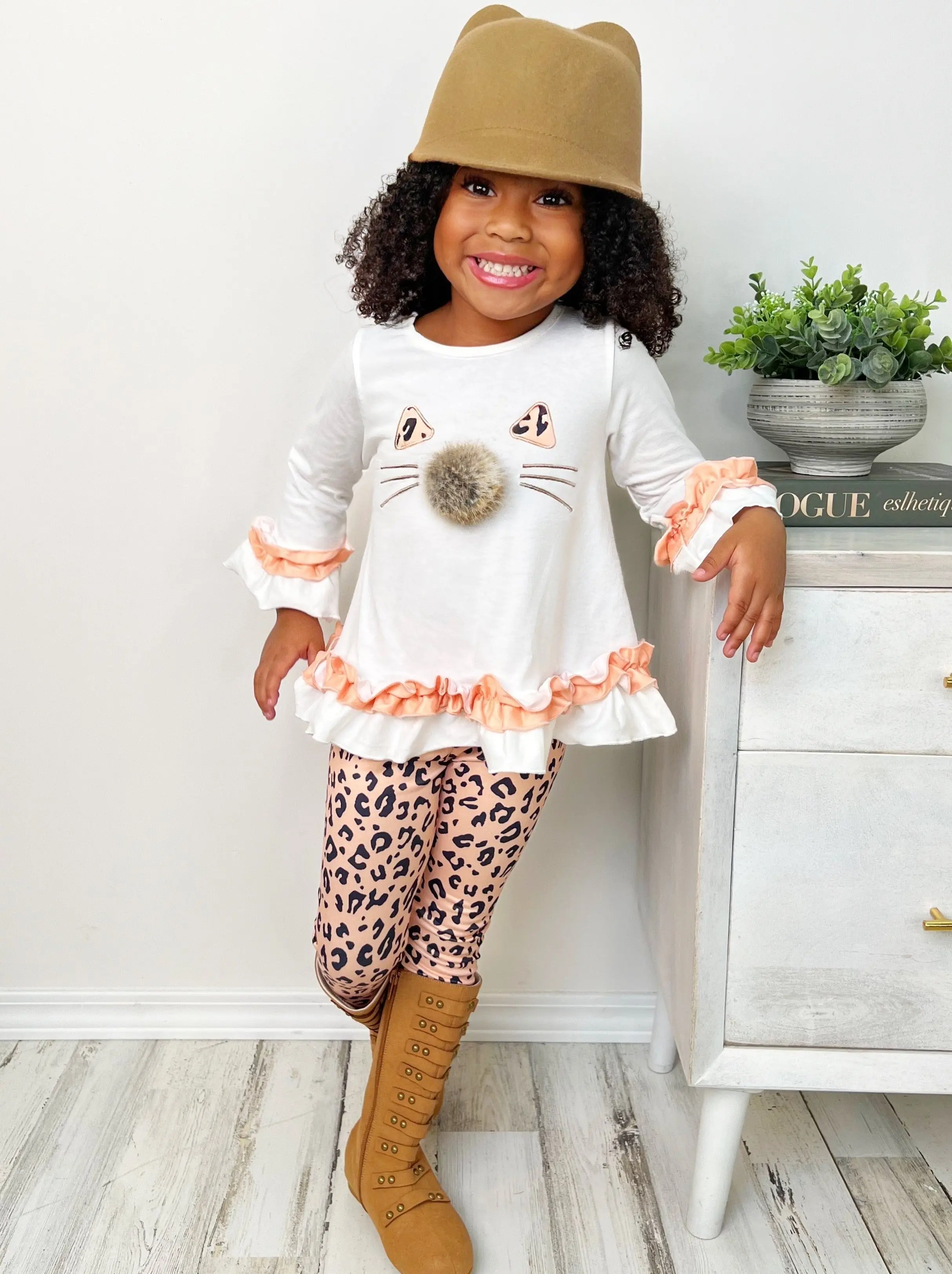 The Cutest Cub Leopard Legging Set - Image 6