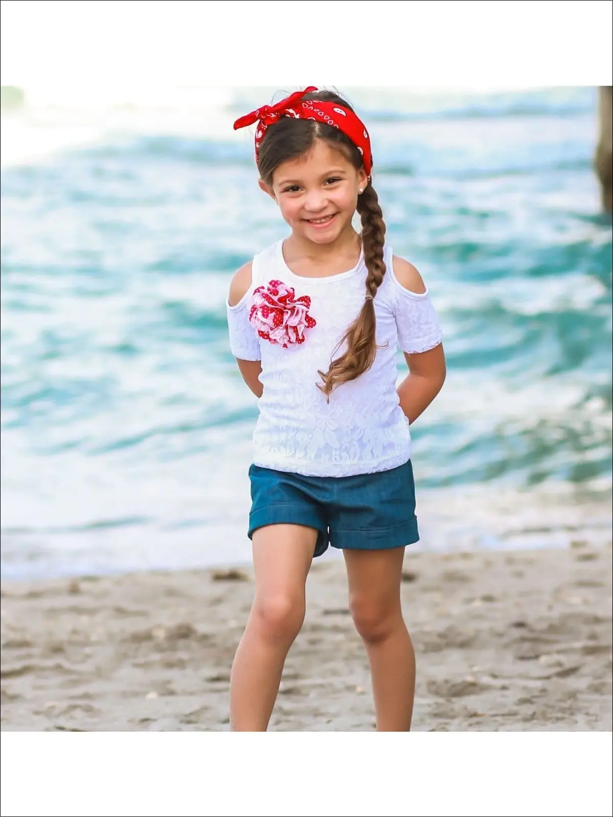 Chill Vibes Cuffed Short Set - Image 10