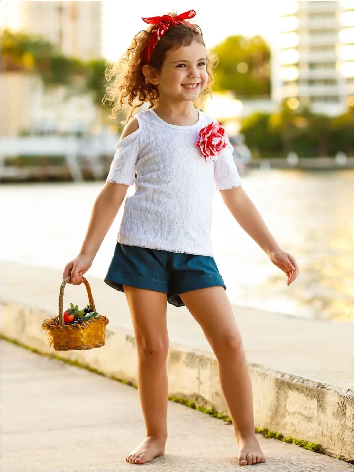 Chill Vibes Cuffed Short Set - Image 2