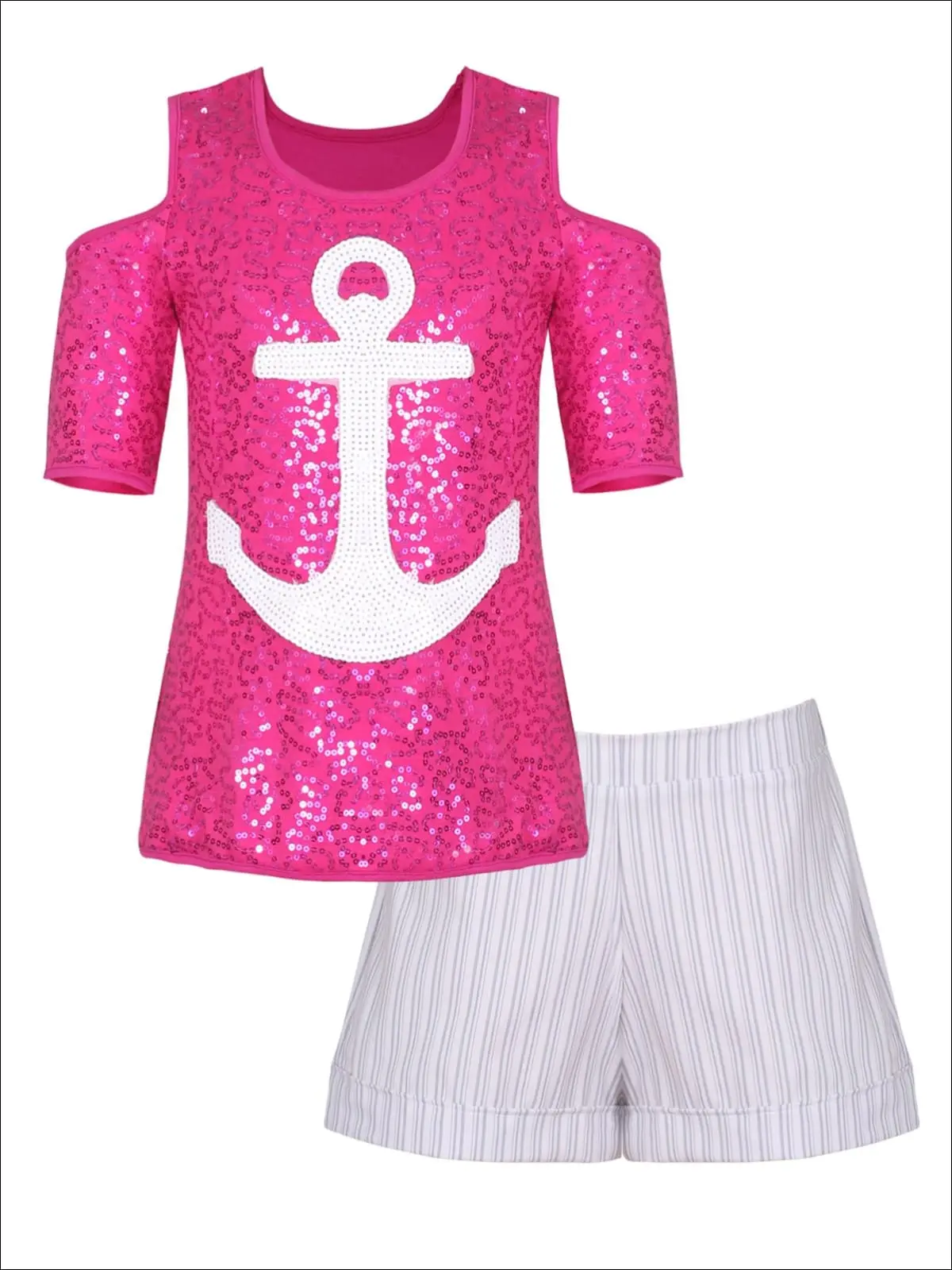 Chill Vibes Cuffed Short Set - Image 3
